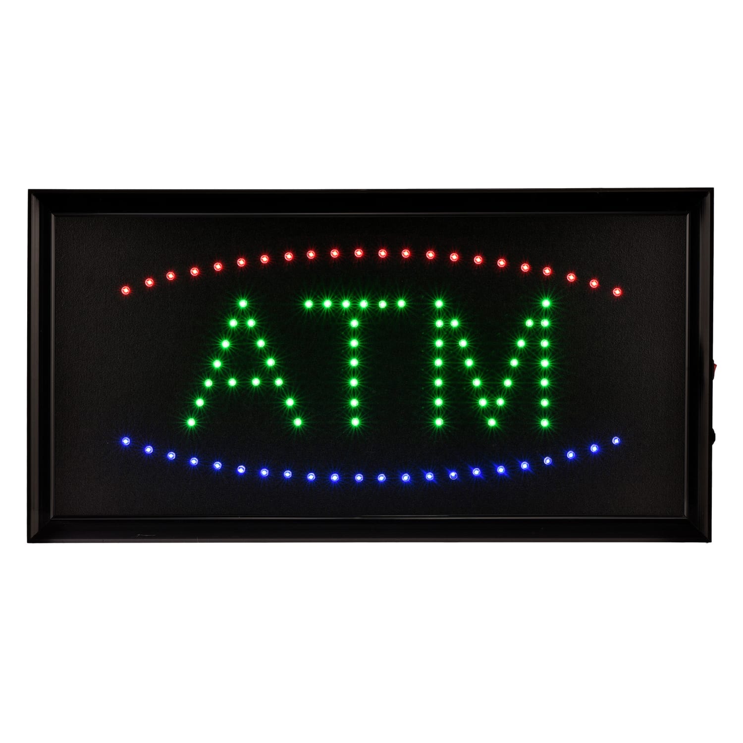 Alpine LED Rectangular Signs, 10in x 19in x 1in, ATM, 12W, Pack Of 2 Signs - Image 3