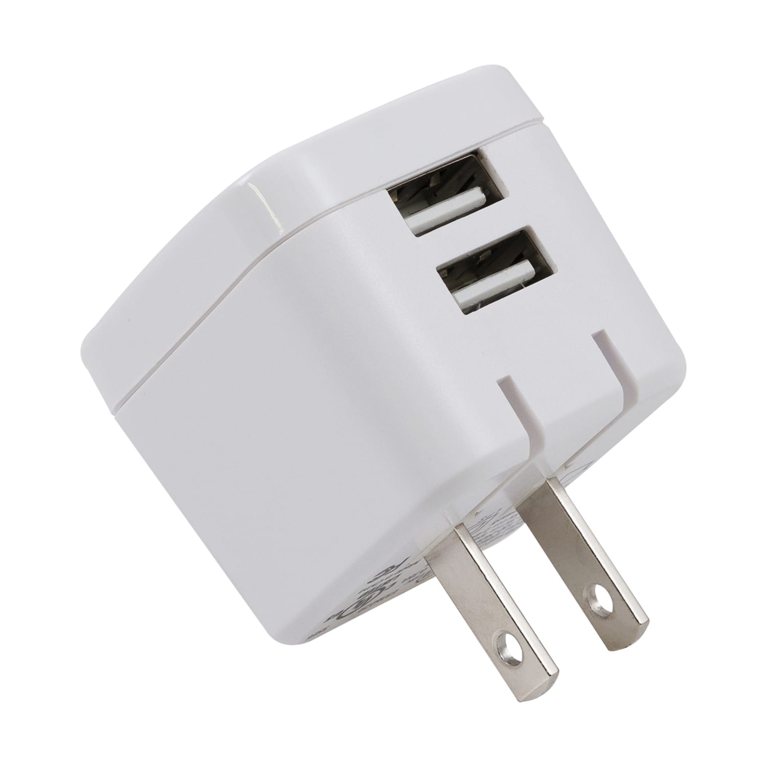 Ativa Dual-Port USB Wall Charger, White, 45861 - Image 4