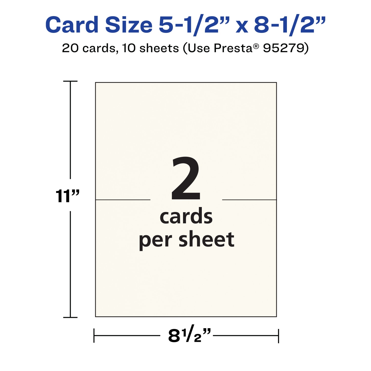 Avery Printable Invitation Cards, Rectangle, 5.5in x 8.5in, Matte Ivory, Pack Of 20 - Image 6