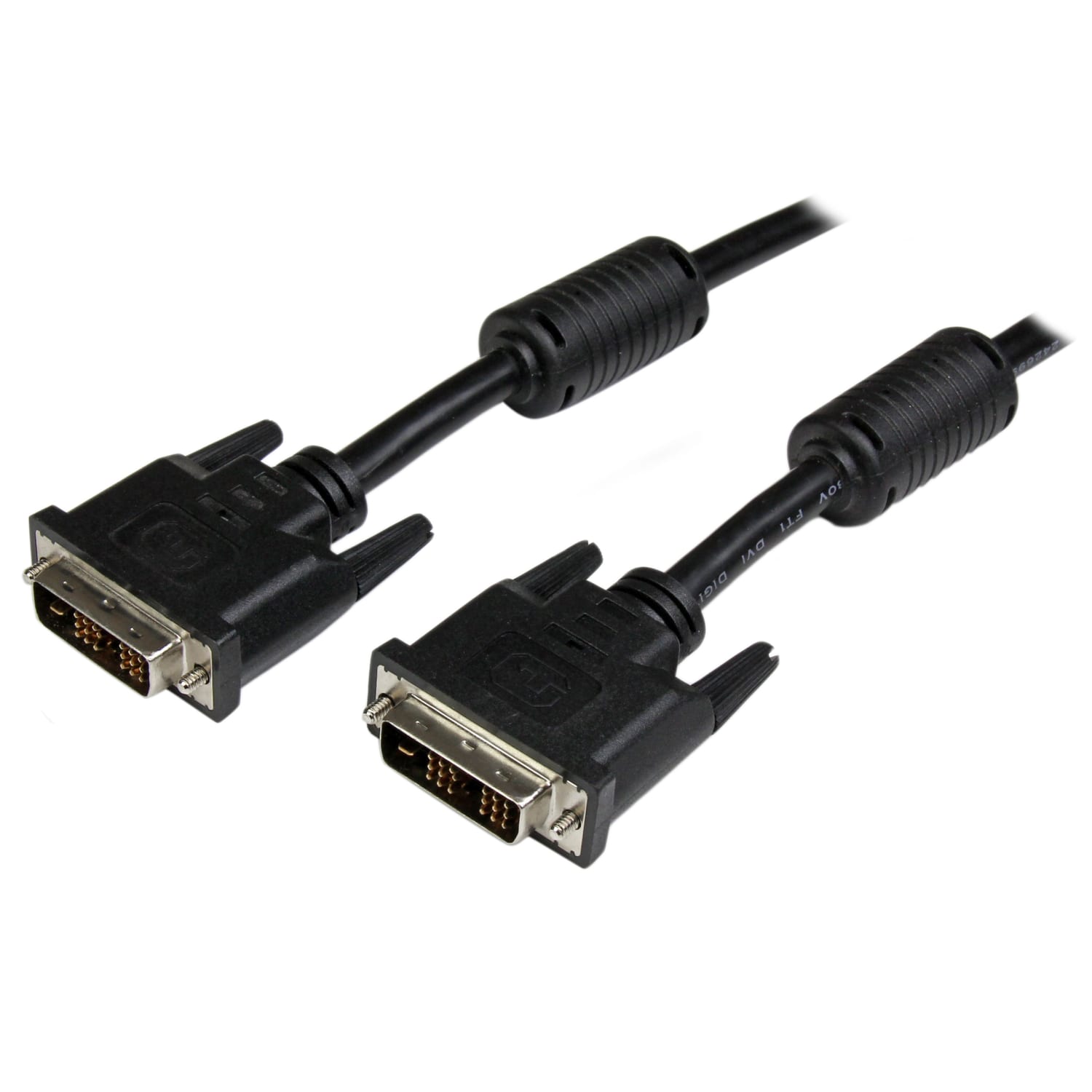 StarTech.com 15 ft DVI-D Single Link Cable - M/M - Provide a high-speed, crystal-clear connection to your DVI digital devices - DVIDSMM15