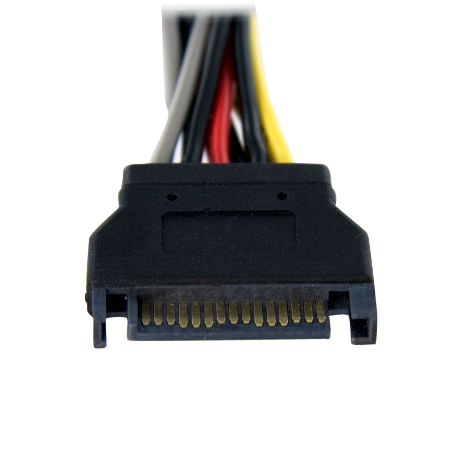 StarTech.com 6in SATA Power Y Splitter Cable Adapter - Add an extra SATA power outlet to your Power Supply - sata power splitter - 6in sata power cable - 6in sata power y cable -6in sata power adapter cable - Image 3