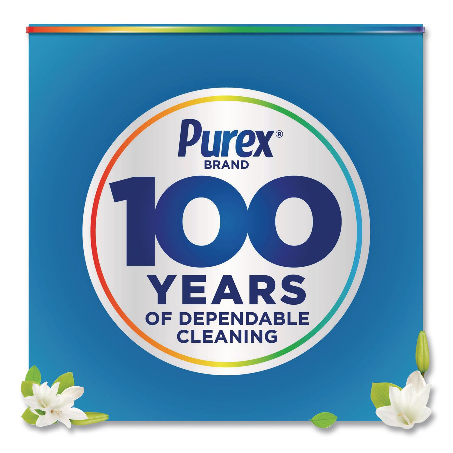 Purex Ultra Natural Elements HE Liquid Detergent, Linen and Lilies, 150 oz Bottle, 4/Carton - Image 6
