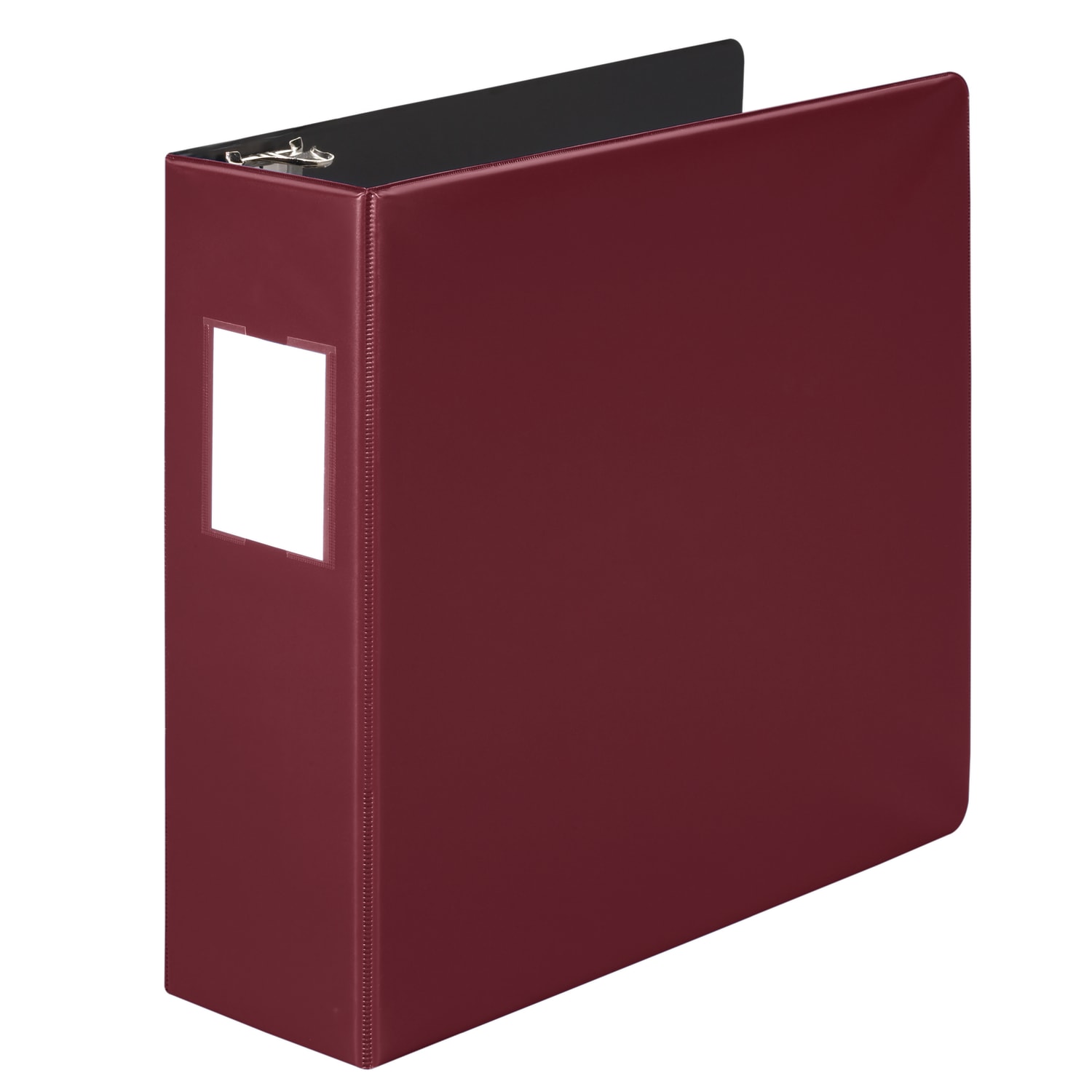 Wilson Jones Heavy-Duty 3-Ring Binder, 3in D-Rings, 42% Recycled, Dark Red - Image 3