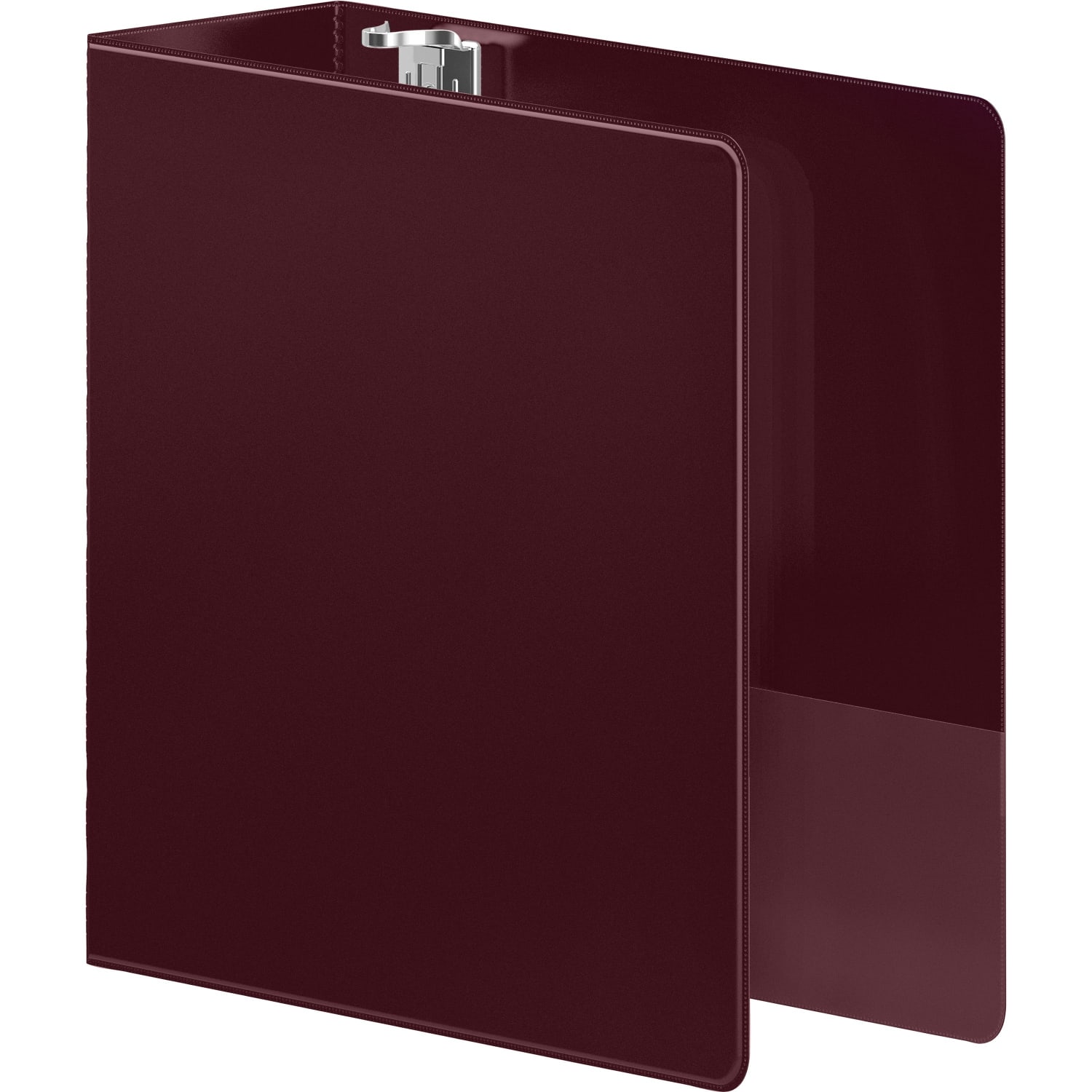 Wilson Jones Heavy-Duty 3-Ring Binder, 3in D-Rings, 42% Recycled, Dark Red - Image 6