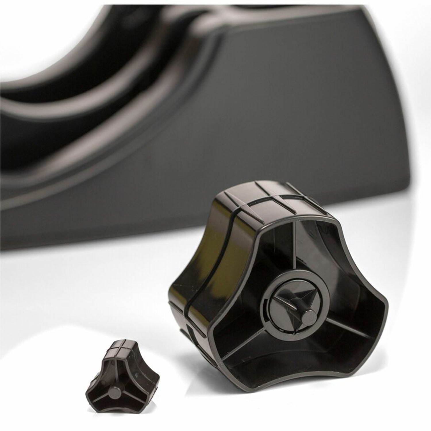 Officemate 96670 Tape Dispenser Replacement Core, Adjusts 1 Inch and 3 Inch, Black - 2.8in x 3.3in x 2.8in - Image 5