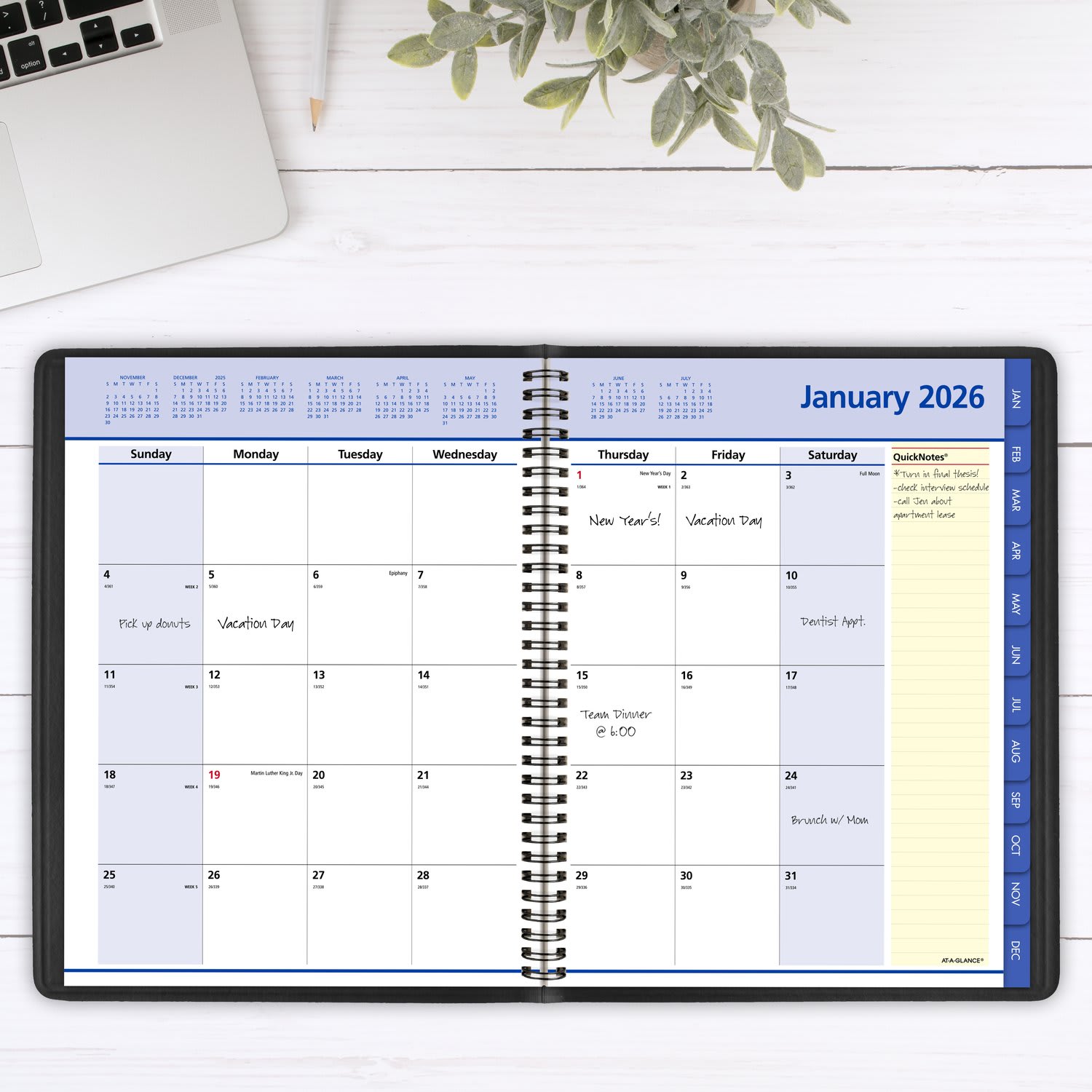 AT-A-GLANCE QuickNotes Monthly Planners - Image 3