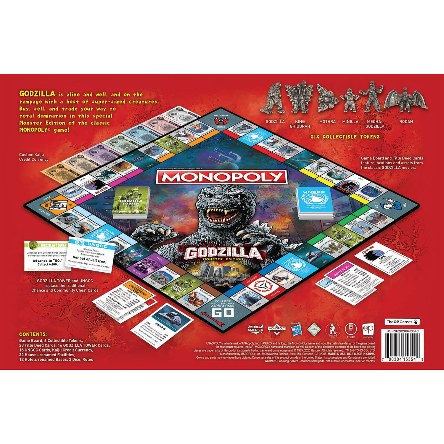 USAopoly Monopoly: Godzilla - Image 4