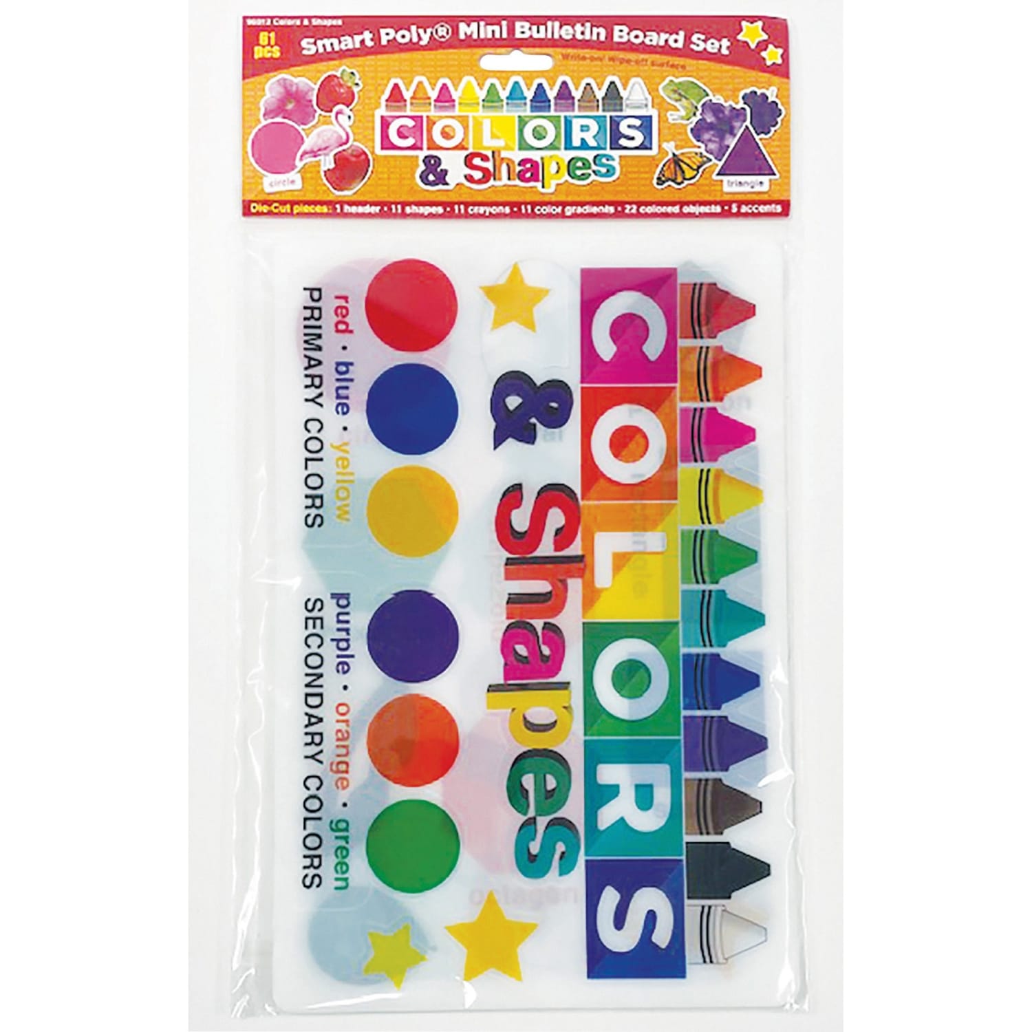 Ashley Colors & Shapes Bulletin Board Set - Theme/Subject: Fun - Skill Learning: Color, Shape - 1 Each - Image 3