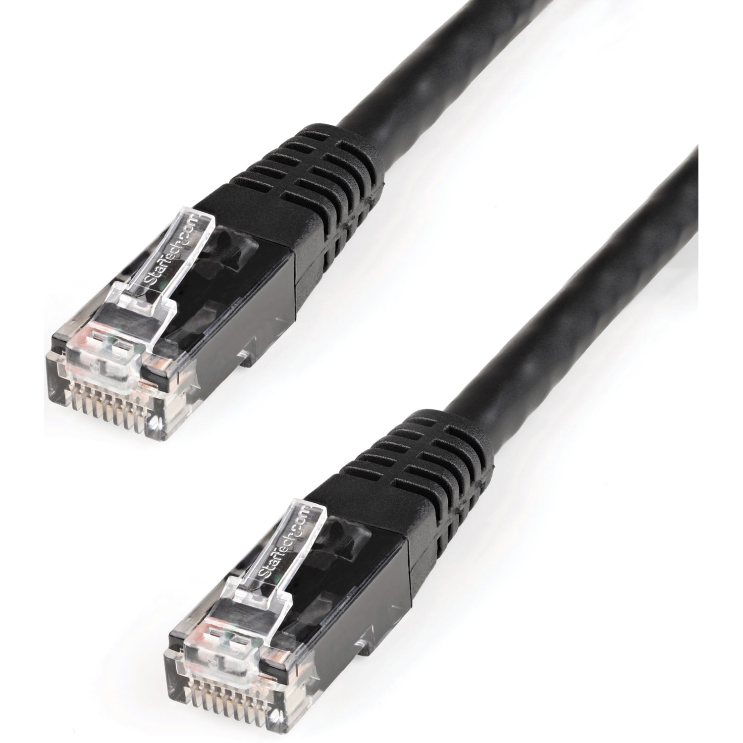 StarTech.com 3ft CAT6 Ethernet Cable - Black Molded Gigabit - 100W PoE UTP 650MHz - Category 6 Patch Cord UL Certified Wiring/TIA - 3ft Black CAT6 Ethernet cable delivers Multi Gigabit 1/2.5/5Gbps & 10Gbps up to 160ft - 650MHz - Image 3