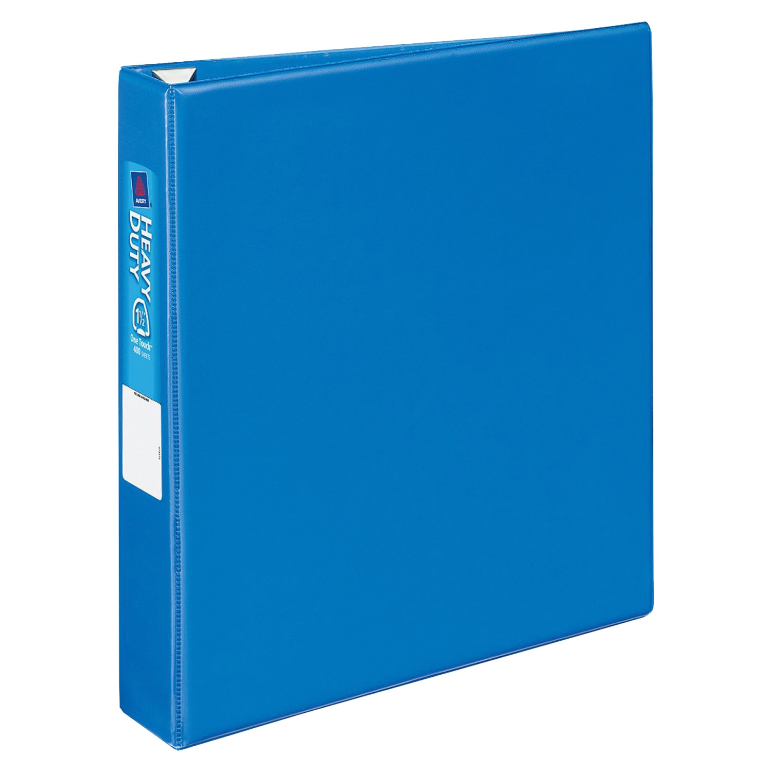 Avery Heavy-Duty 3-Ring Binder With Locking One-Touch EZD Rings, 1 1/2in D-Rings, Blue - Image 3