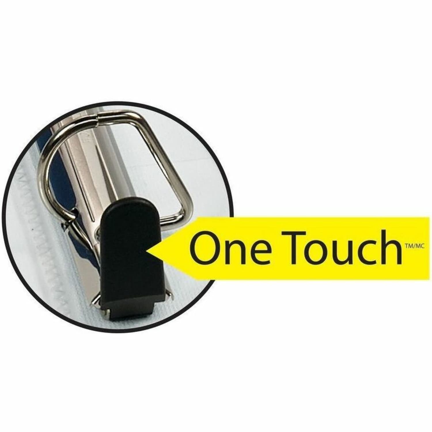 Avery Heavy-Duty 3-Ring Binder With Locking One-Touch EZD Rings, 5in D-Rings, 50% Recycled, Black - Image 5