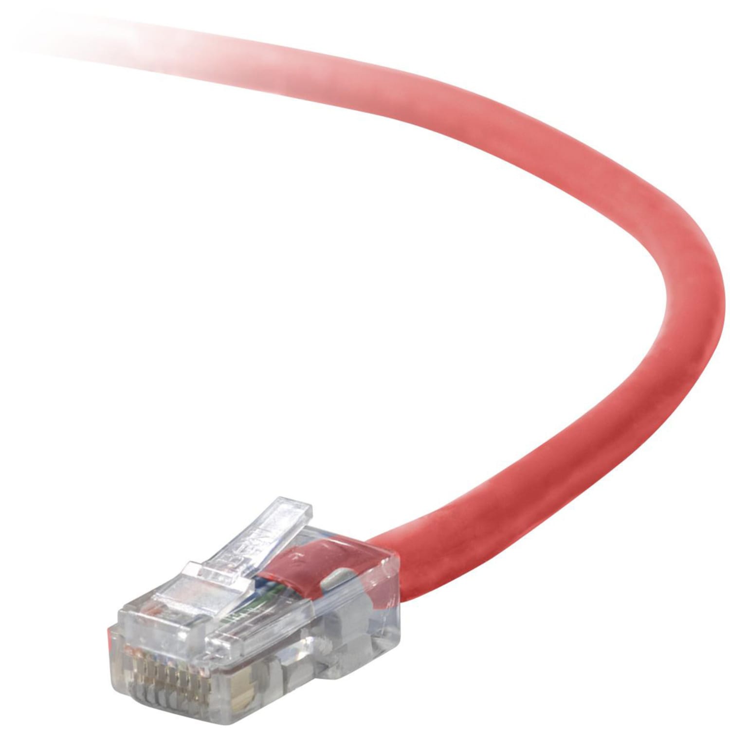 Belkin Cat5e Patch Cable - RJ-45 Male - RJ-45 Male - 12in - Red - Image 3