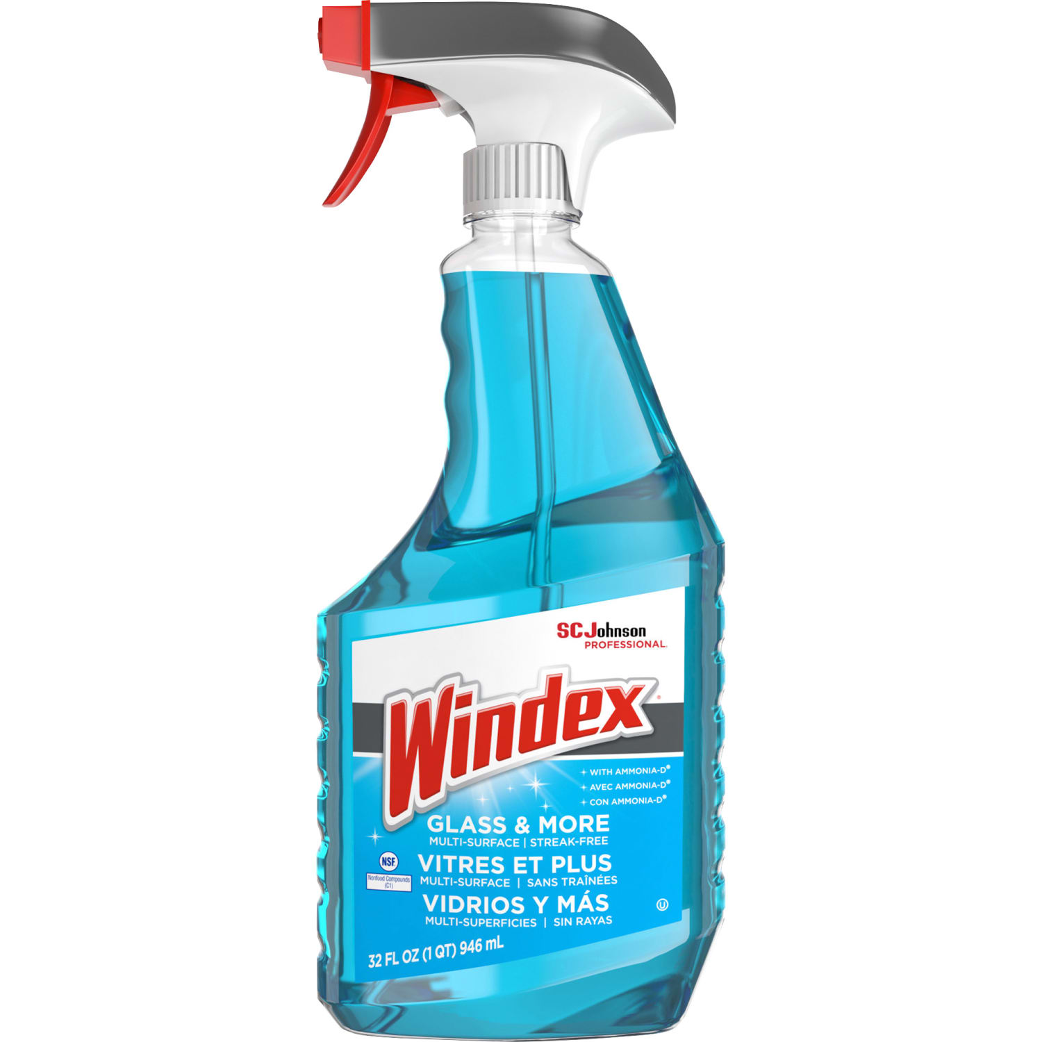 Windex Glass & More Streak-Free Cleaner, 32 Oz, Case Of 8 Bottles - Image 3