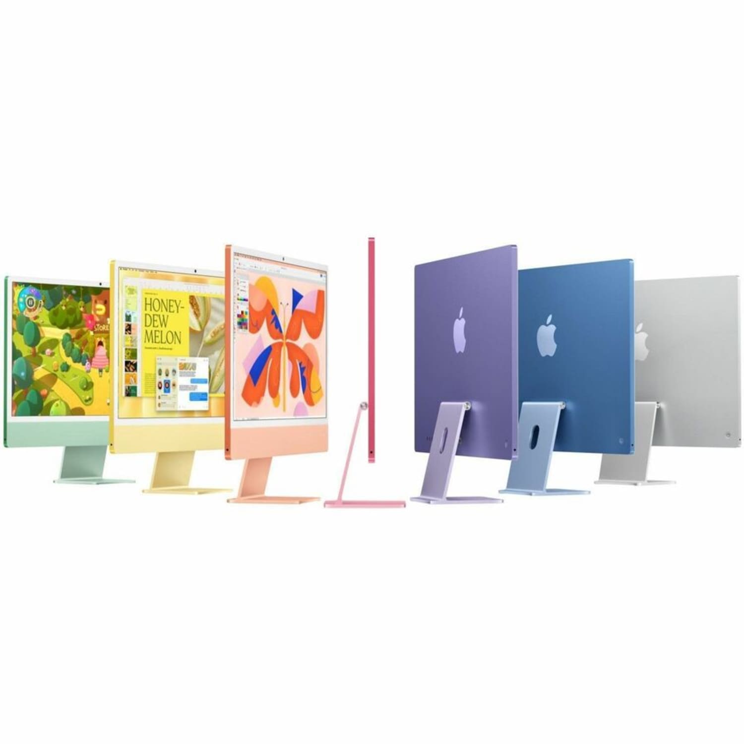 Apple iMac MWUV3LL/A All-in-One Computer - Apple M4 - 16 GB - 512 GB SSD - 24in 4.5K - Desktop - Silver - MWUV3LLA - Image 5