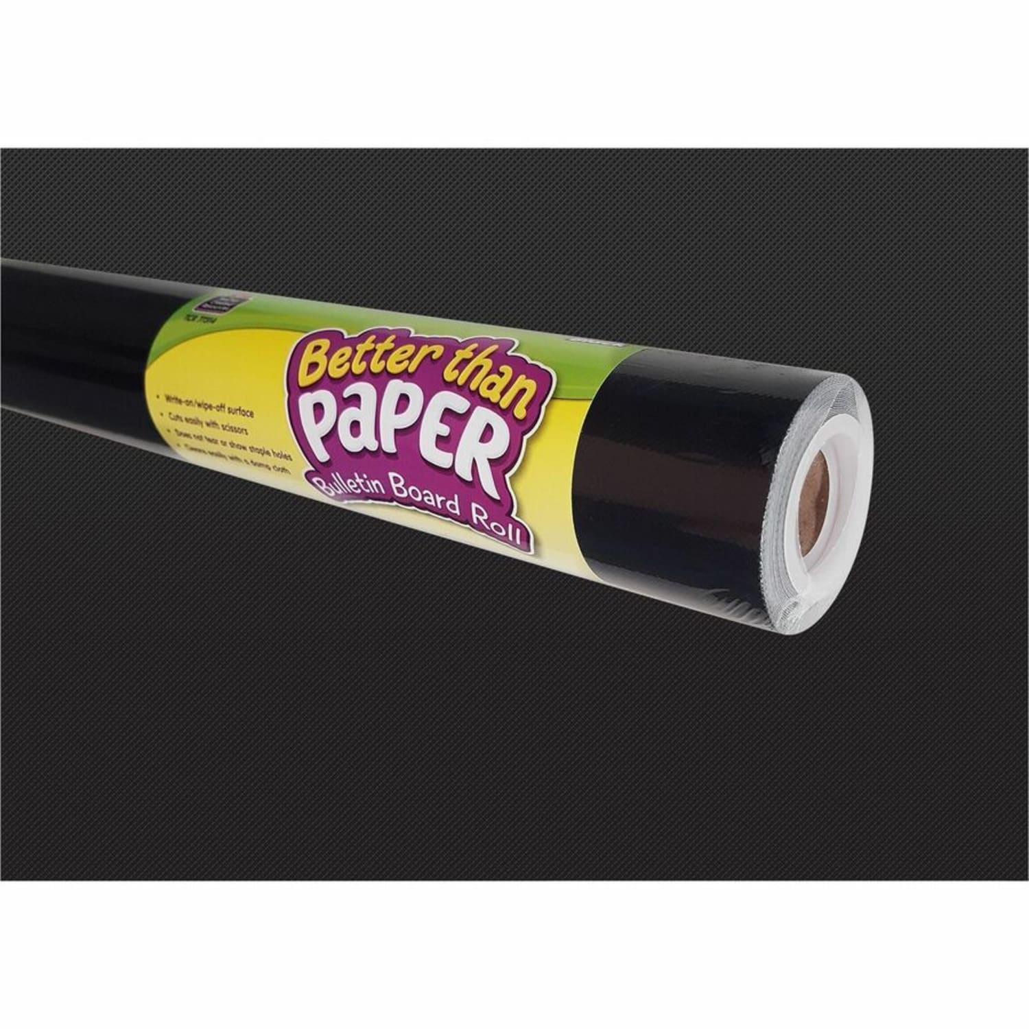 Teacher Created Resources Black Better Than Paper Bulletin Board Roll - Black - Fabric - Image 4