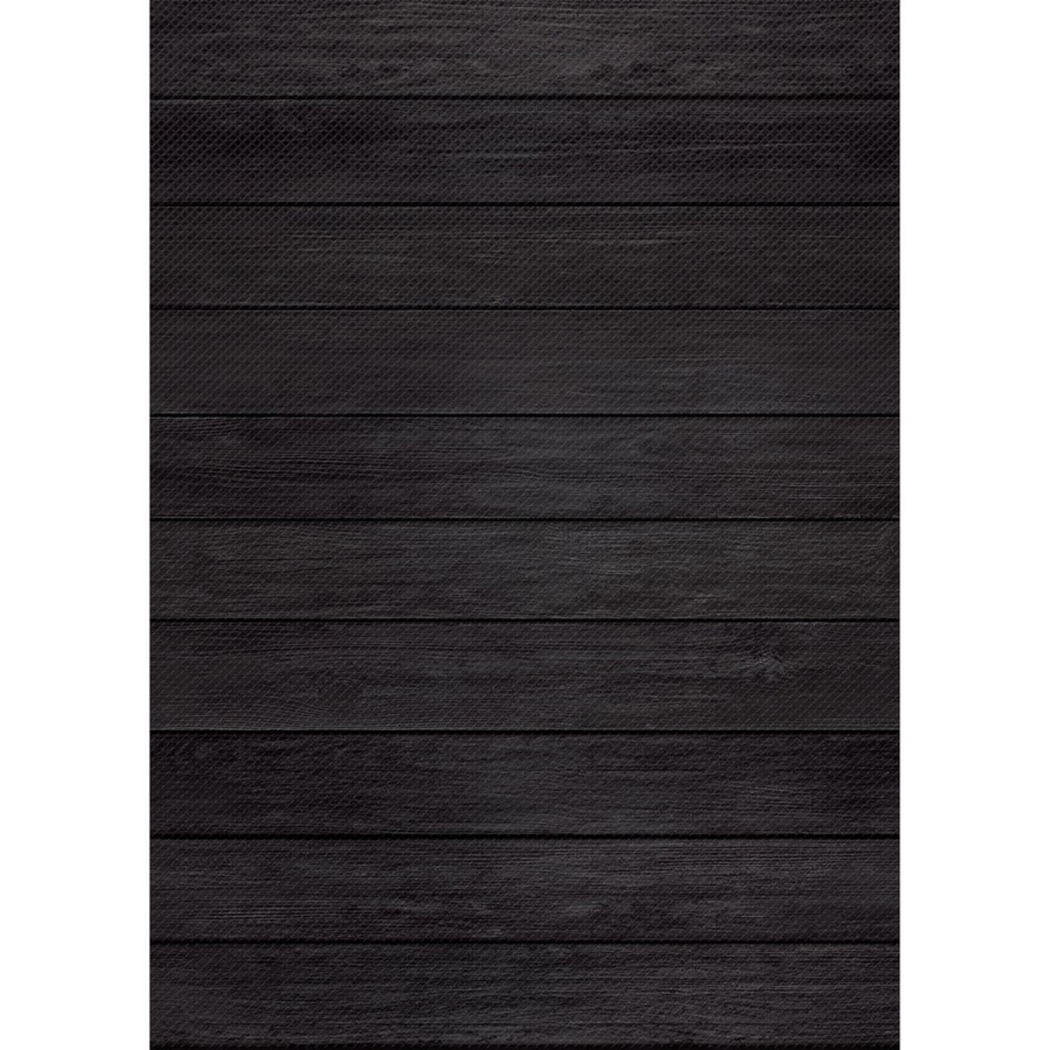 Teacher Created Resources Bulletin Board Roll - Bulletin Board, Poster, Student - 12 ft Height x 48in Width - Black Wood - Fabric - 1 Roll - Image 3