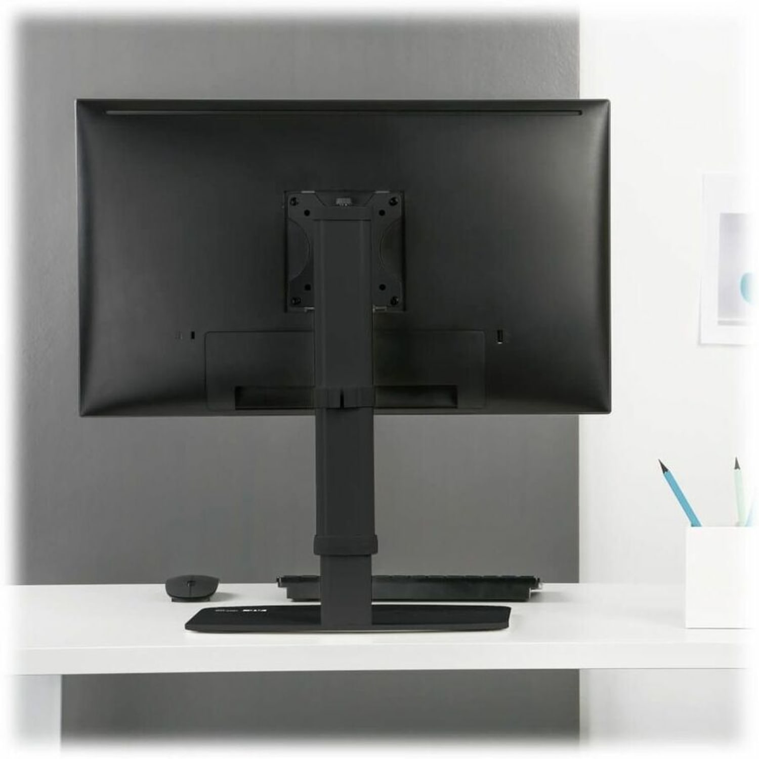 Eaton Tripp Lite Series Single-Display Monitor Stand - Height Adjustable, 17in to 27in Monitors - Mounting kit - for monitor - steel - black - screen size: 17in-27in - desktop, desk-mountable - Image 6