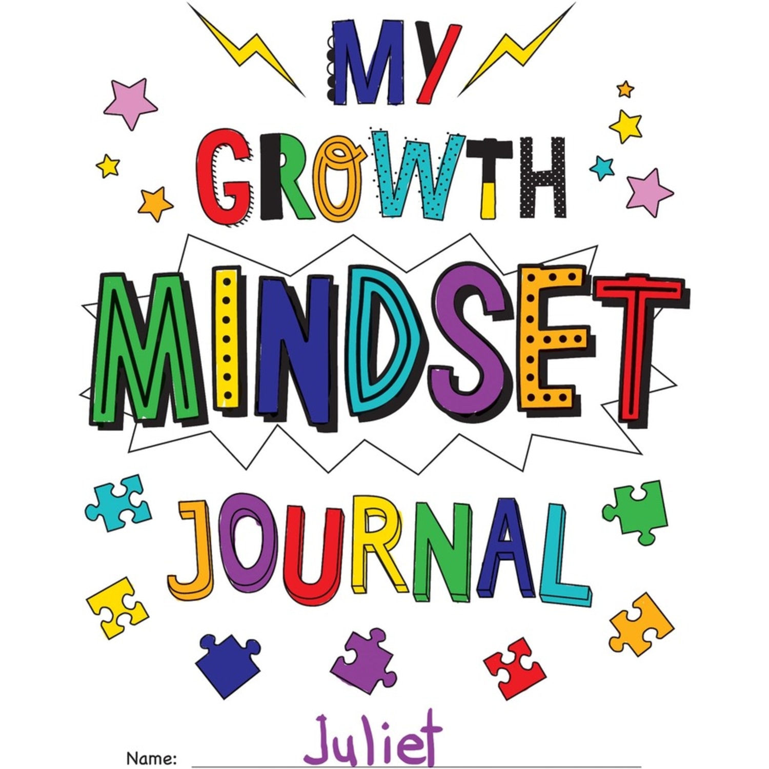 Teacher Created Resources My Own Books Growth Journal Printed Book - Book - 25 / Pack - Image 3