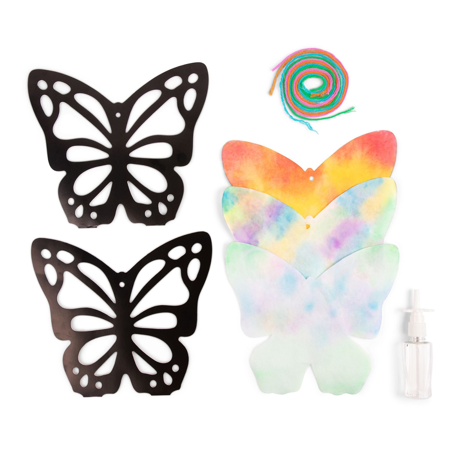 Roylco Flutter Craft Mobiles, 21 Pieces - Image 3
