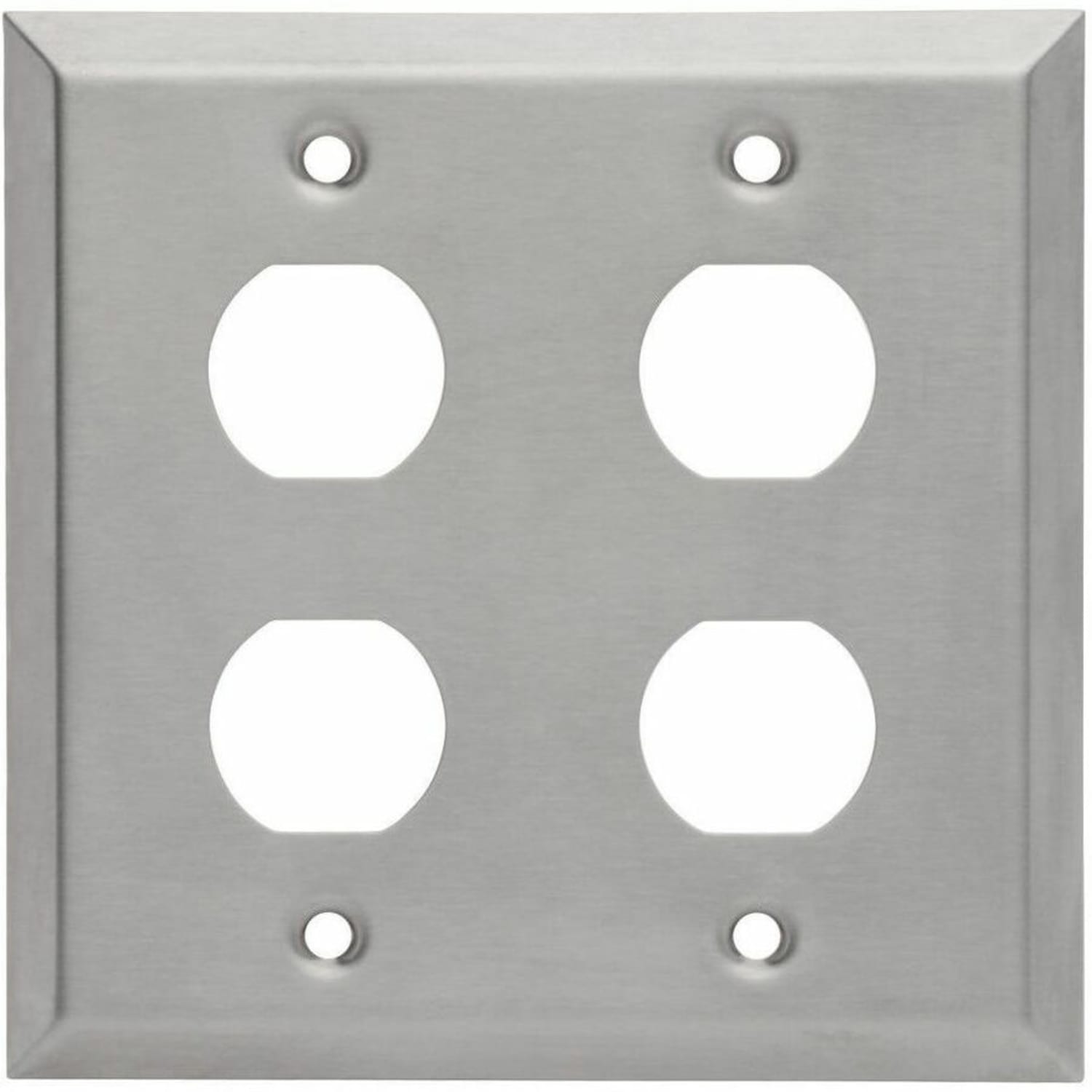 Eaton Tripp Lite Series RJ45 Bulkhead Wall Plate 4 Cutouts Industrial Metal Single Gang - Faceplate - N206FP04IND - Image 5