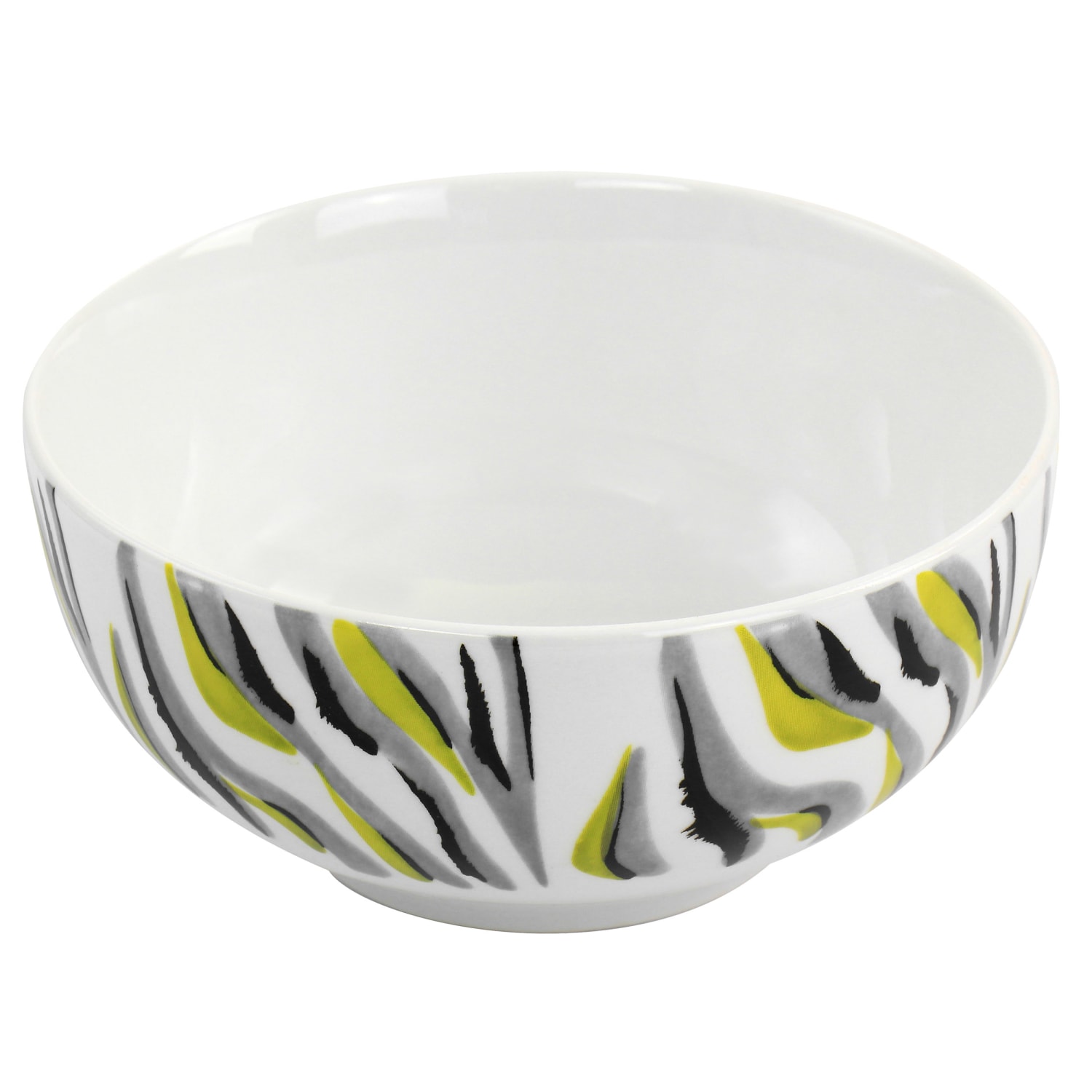 Gibson Home 16-Piece Fine Ceramic Safari Dinnerware Set, White - Image 4