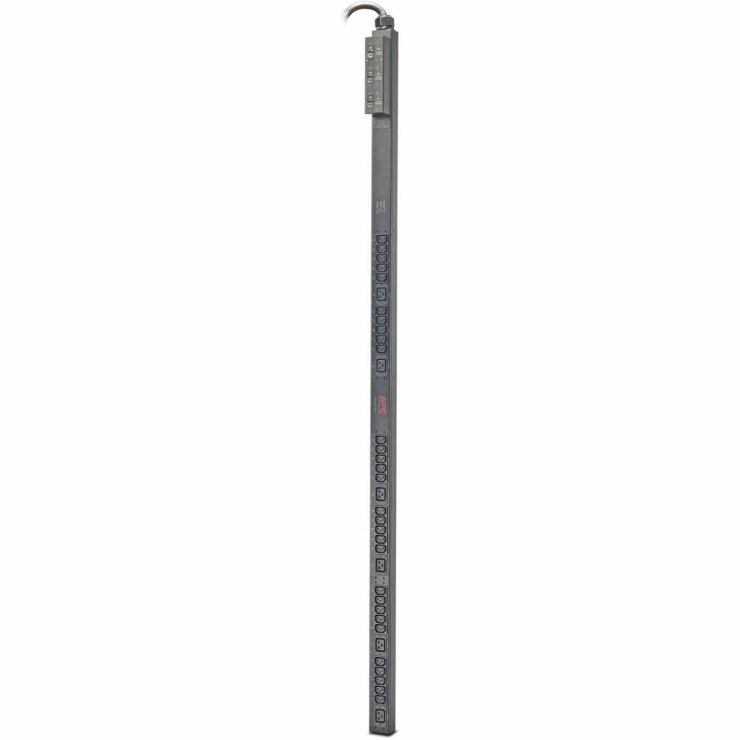 Rack PDU,Basic,Zero U,12.5kW,208V,(30)C13,(6)C19;10ft Cord - Basic - CS8365C - 30x IEC 60320 C13, 6x IEC 60320 C19 - AP7598 - Image 3