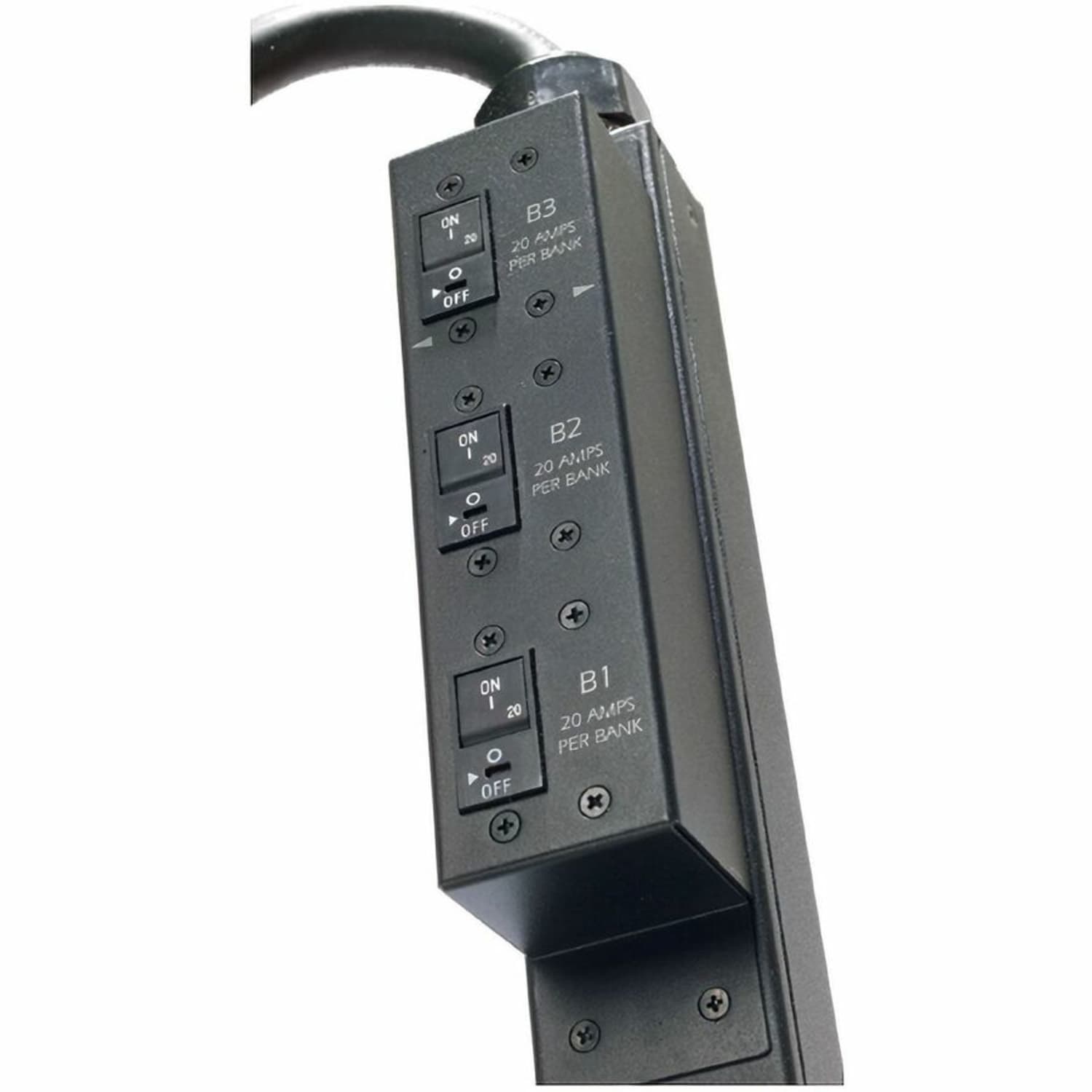 Rack PDU,Basic,Zero U,12.5kW,208V,(30)C13,(6)C19;10ft Cord - Basic - CS8365C - 30x IEC 60320 C13, 6x IEC 60320 C19 - AP7598 - Image 4