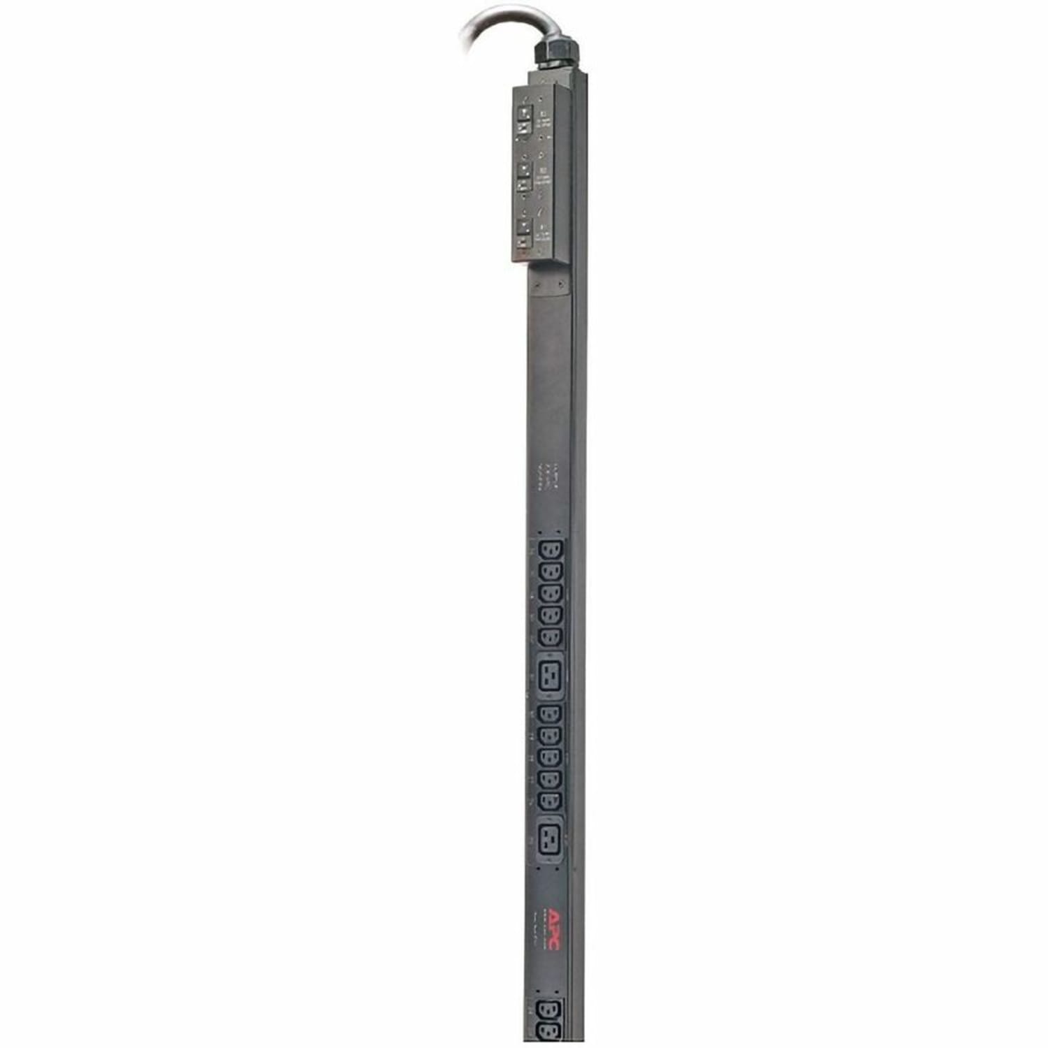 Rack PDU,Basic,Zero U,12.5kW,208V,(30)C13,(6)C19;10ft Cord - Basic - CS8365C - 30x IEC 60320 C13, 6x IEC 60320 C19 - AP7598 - Image 5