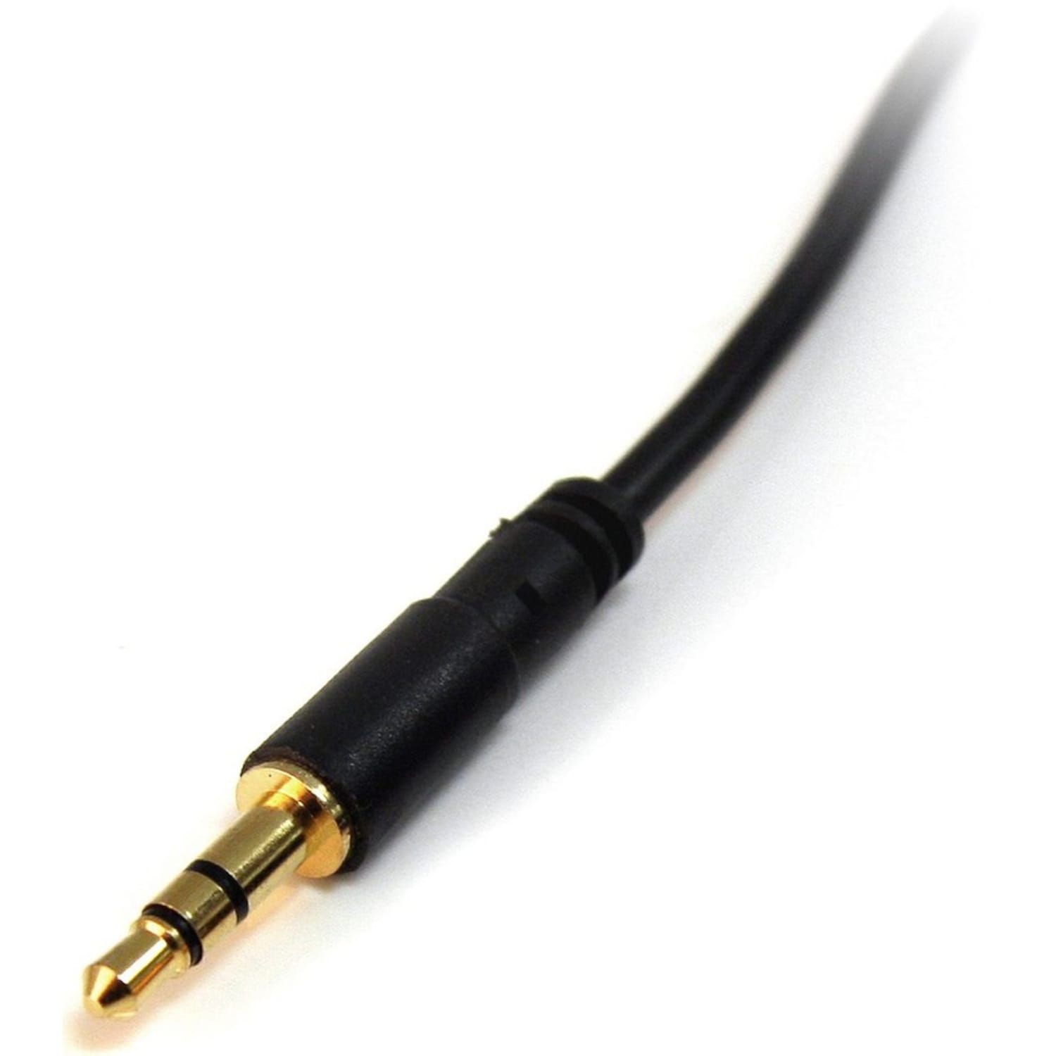 StarTech.com 3 ft Slim 3.5mm Stereo Audio Cable - M/M - Easily connect an iPod or other MP3 player to a car stereo - Image 6