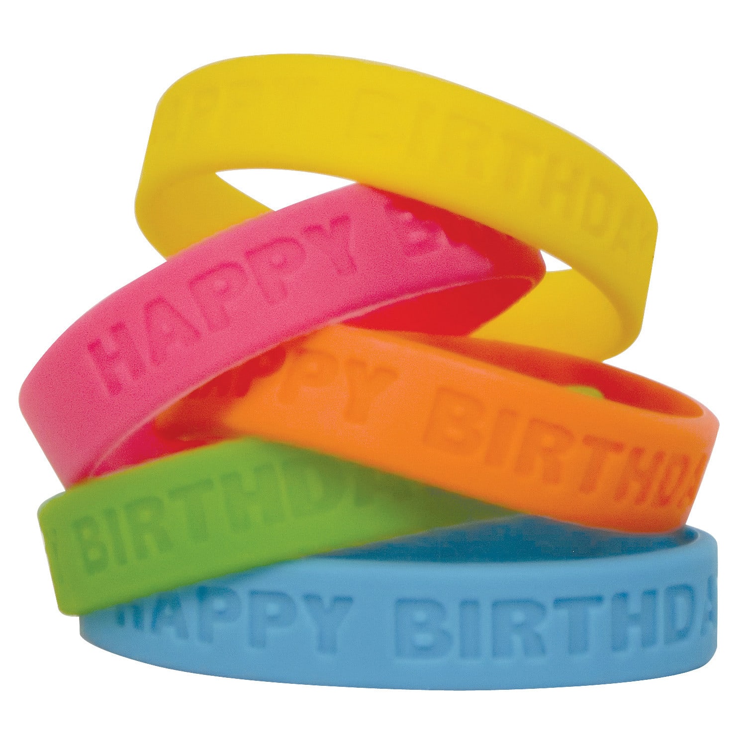 Teacher Created Resources Happy Birthday 2 Wristband Pack, 10 Per Pack, Set Of 6 Packs - Image 3