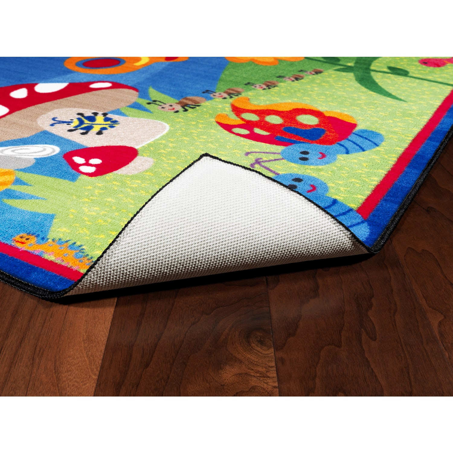 Flagship Carpets Cutie Bugs Rug, Rectangle, 3ft x 5ft, Multicolor - Image 3