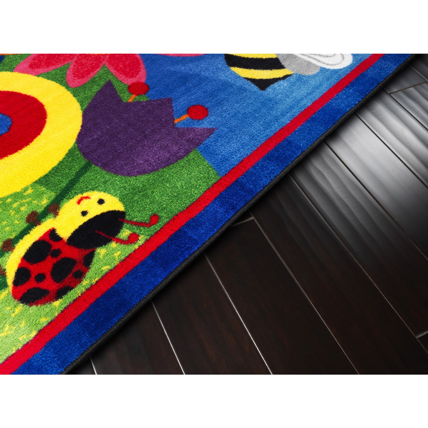 Flagship Carpets Cutie Bugs Rug, Rectangle, 3ft x 5ft, Multicolor - Image 6