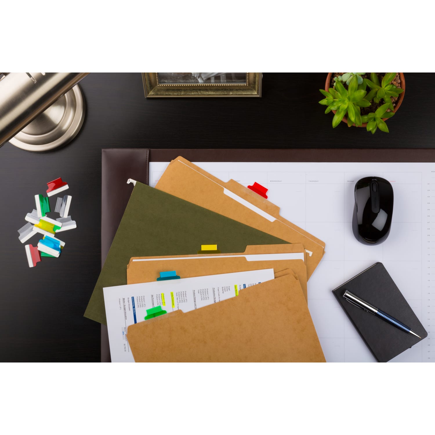 Avery Self-Adhesive Index Tabs With Printable Inserts, 1in, Assorted, Pack Of 25 - Image 5