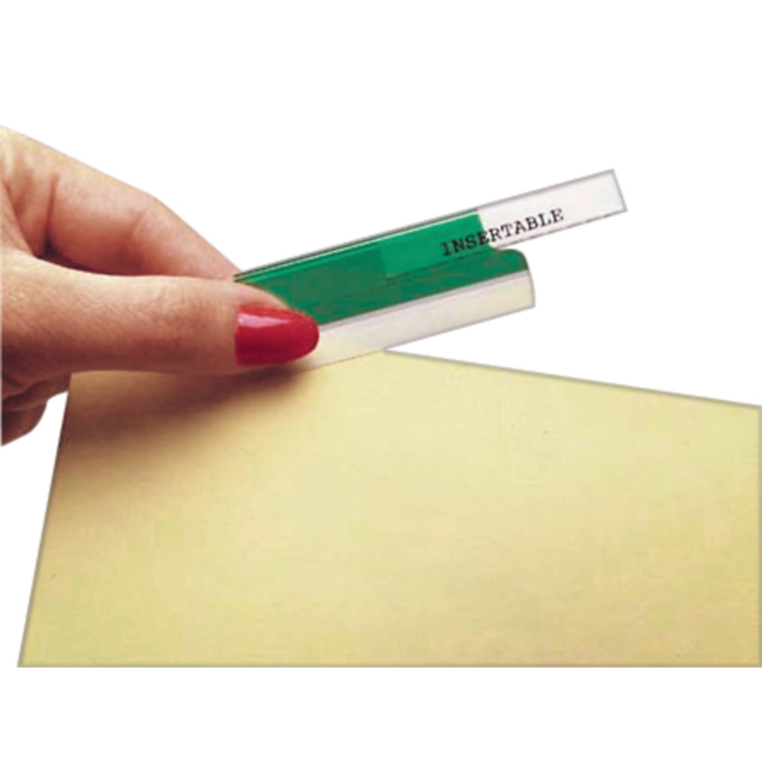 Avery Self-Adhesive Index Tabs With Printable Inserts, 1in, Assorted, Pack Of 25 - Image 6