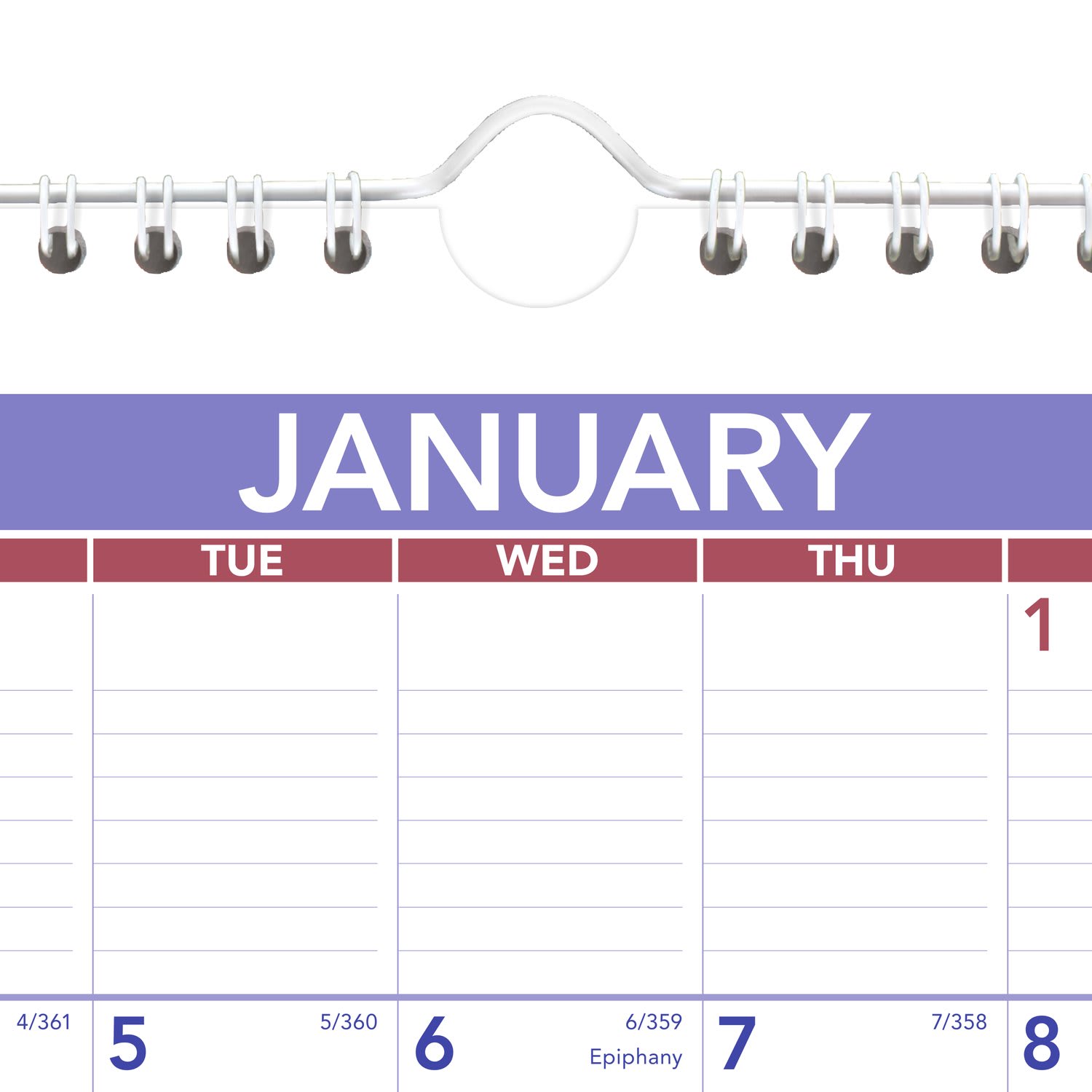 AT-A-GLANCE 2027 Monthly Wall Calendar, Small, 8in x 11in - Image 5