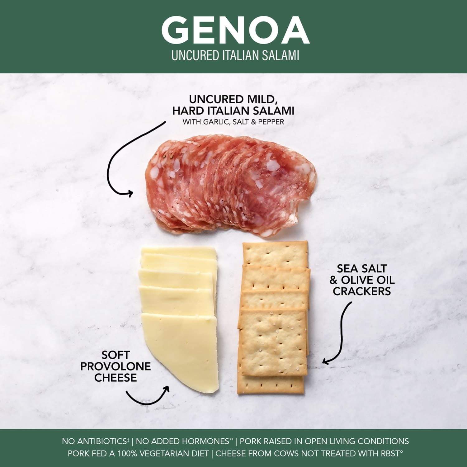Creminelli Genoa, Provolone Cheese And Crackers Packs, 2 Oz, Set Of 4 Packs - Image 6