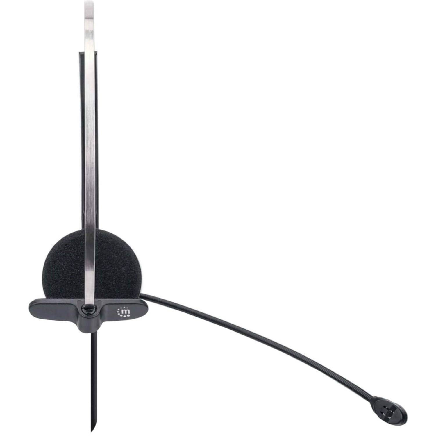 Manhattan Mono On-Ear Headset (USB) (Clearance Pricing), Microphone Boom (padded) - 179867 - Image 4