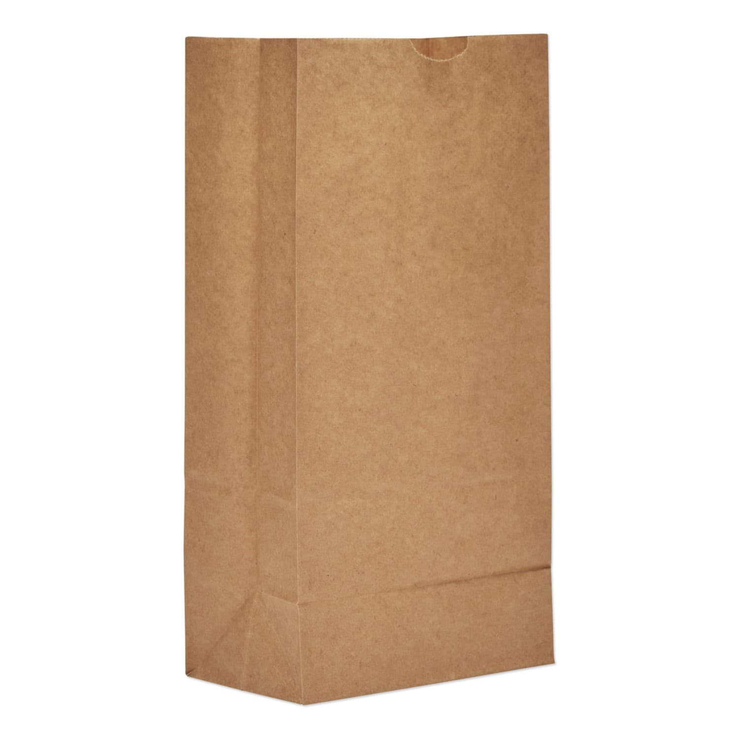 General Grocery Paper Bags, 12-1/2inH x 6-3/16inW x 4-3/16inD, Heavy Duty Kraft Brown, Pack Of 500 Bags