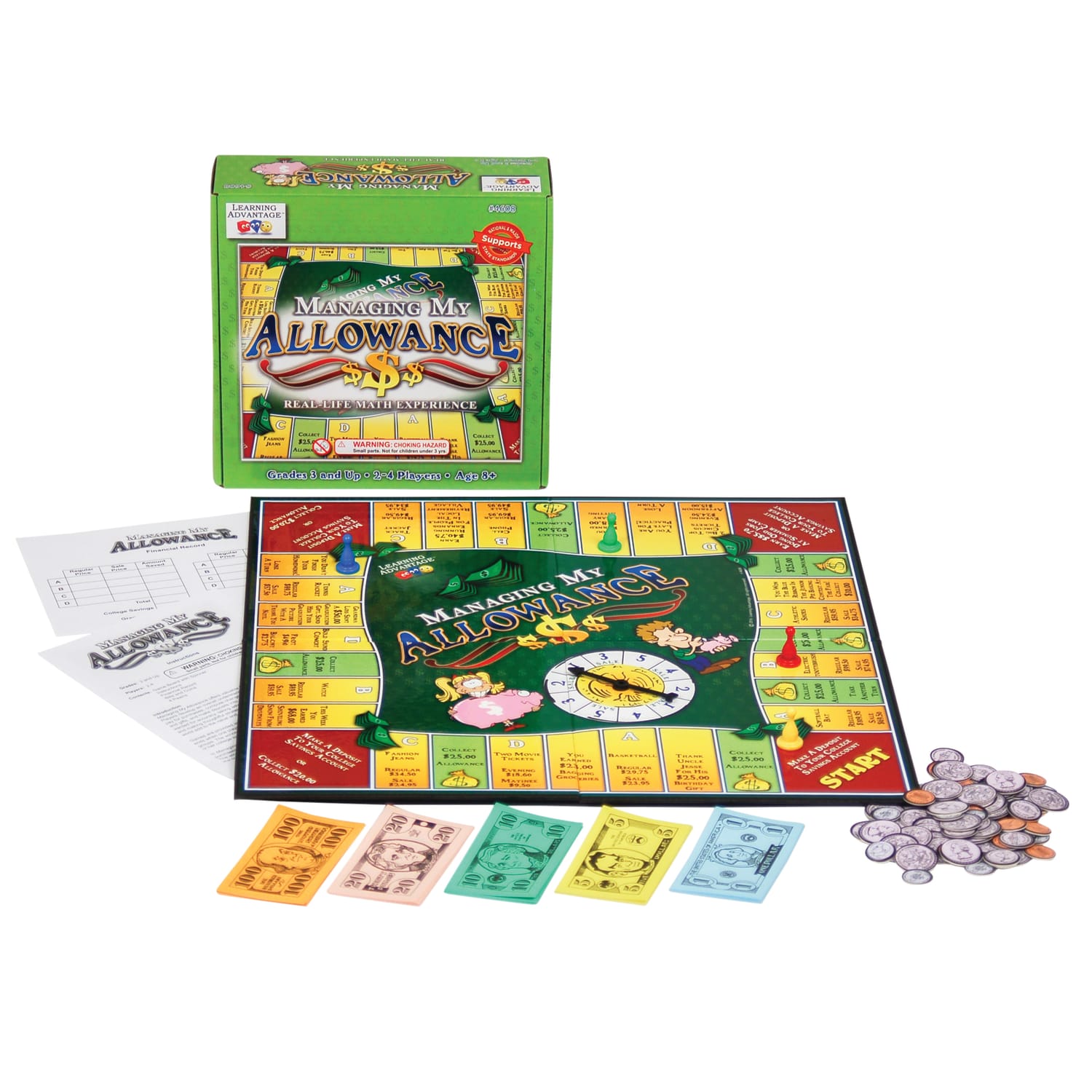 Learning Advantage Managing My Allowance Game, Grades 3 And Up - Image 3