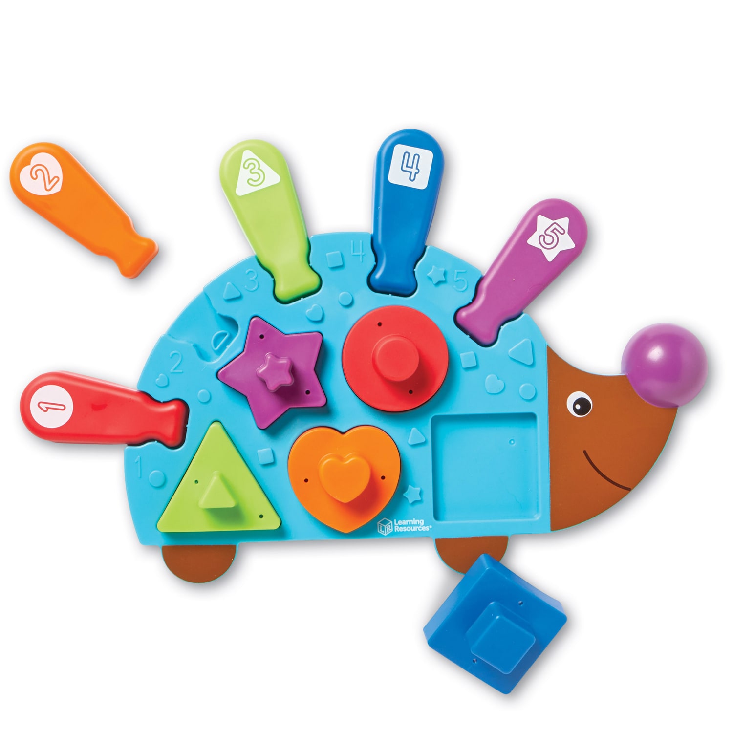 Learning Resources Spike The Fine Motor Hedgehog Puzzle Playmate - Image 4