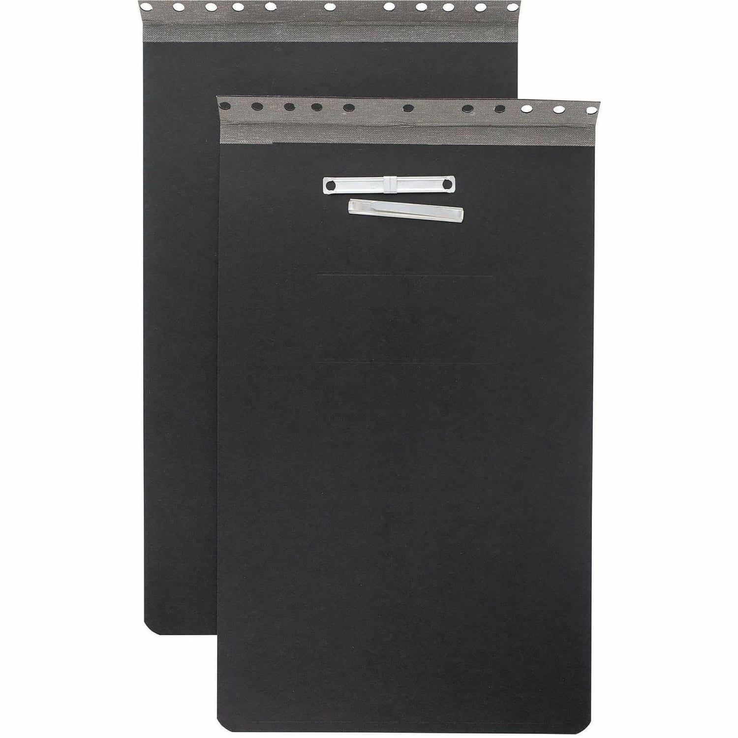 ACCO Presstex Top-Bound Report Binder, 2-3/4in CC, 8-1/2in x 14in, 60% Recycled, Black - Image 6