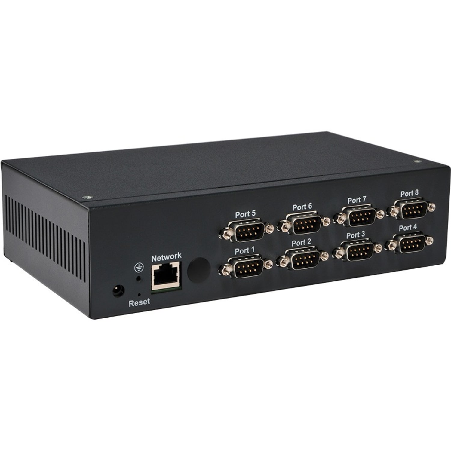 Brainboxes 8 Port RS232 Ethernet to Serial Adapter - DIN Rail Mountable, Wall-mountable - TAA Compliant - Image 4