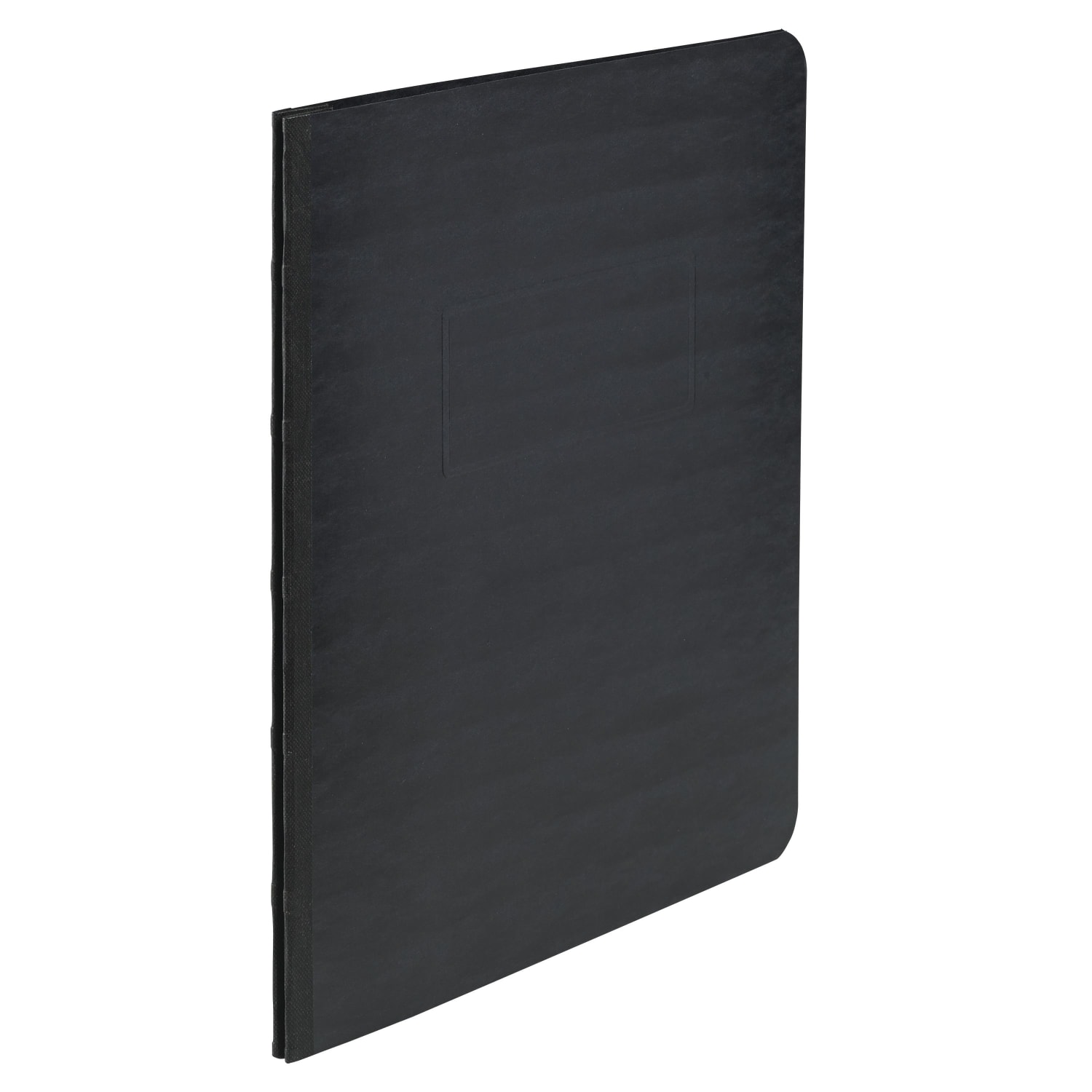 ACCO Pressboard Report Cover With Fastener, Side Bound, 8 1/2in x 11in, 60% Recycled, Black