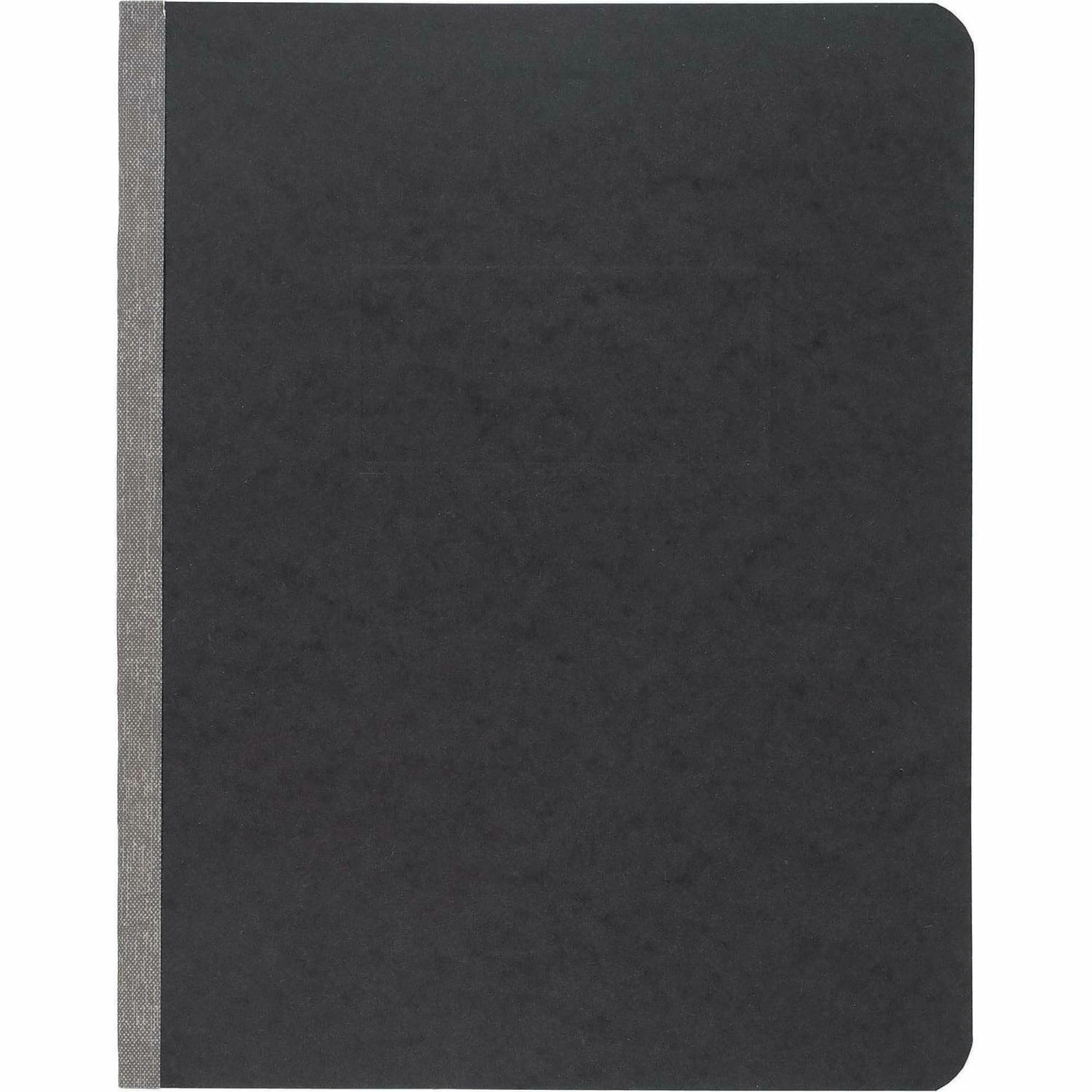 ACCO Pressboard Report Cover With Fastener, Side Bound, 8 1/2in x 11in, 60% Recycled, Black - Image 5
