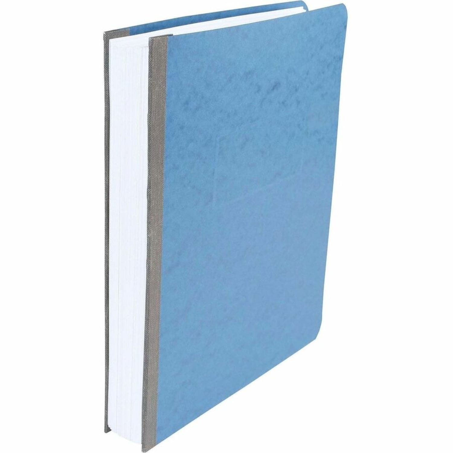 ACCO Pressboard Report Cover With Fastener, Side Bound, 8 1/2in x 11in, 60% Recycled, Light Blue - Image 6
