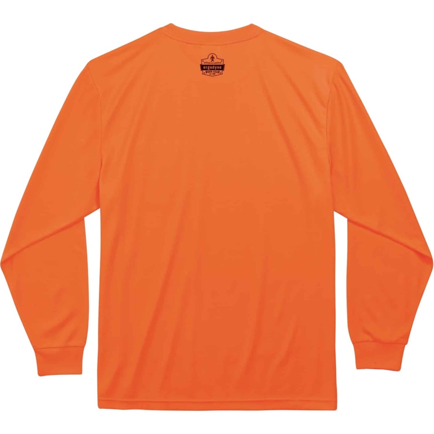 Ergodyne GloWear 8091 Non-Certified Long-Sleeve T-Shirt, 3X, Orange - Image 5