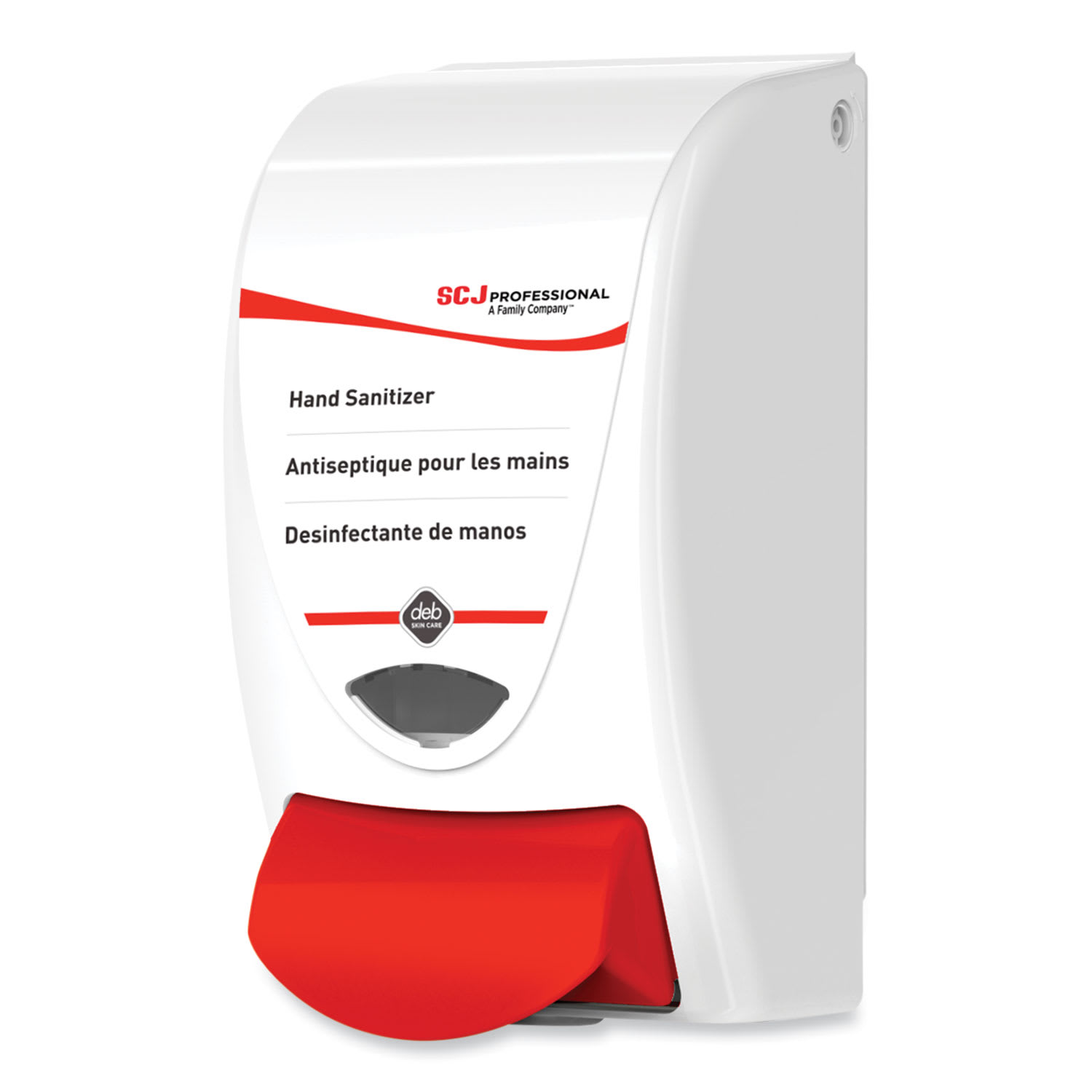 SC Johnson Professional Sanitizer Dispenser, 1 L, 4.92 x 4.6 x 9.25, White, 15/Carton - Image 4