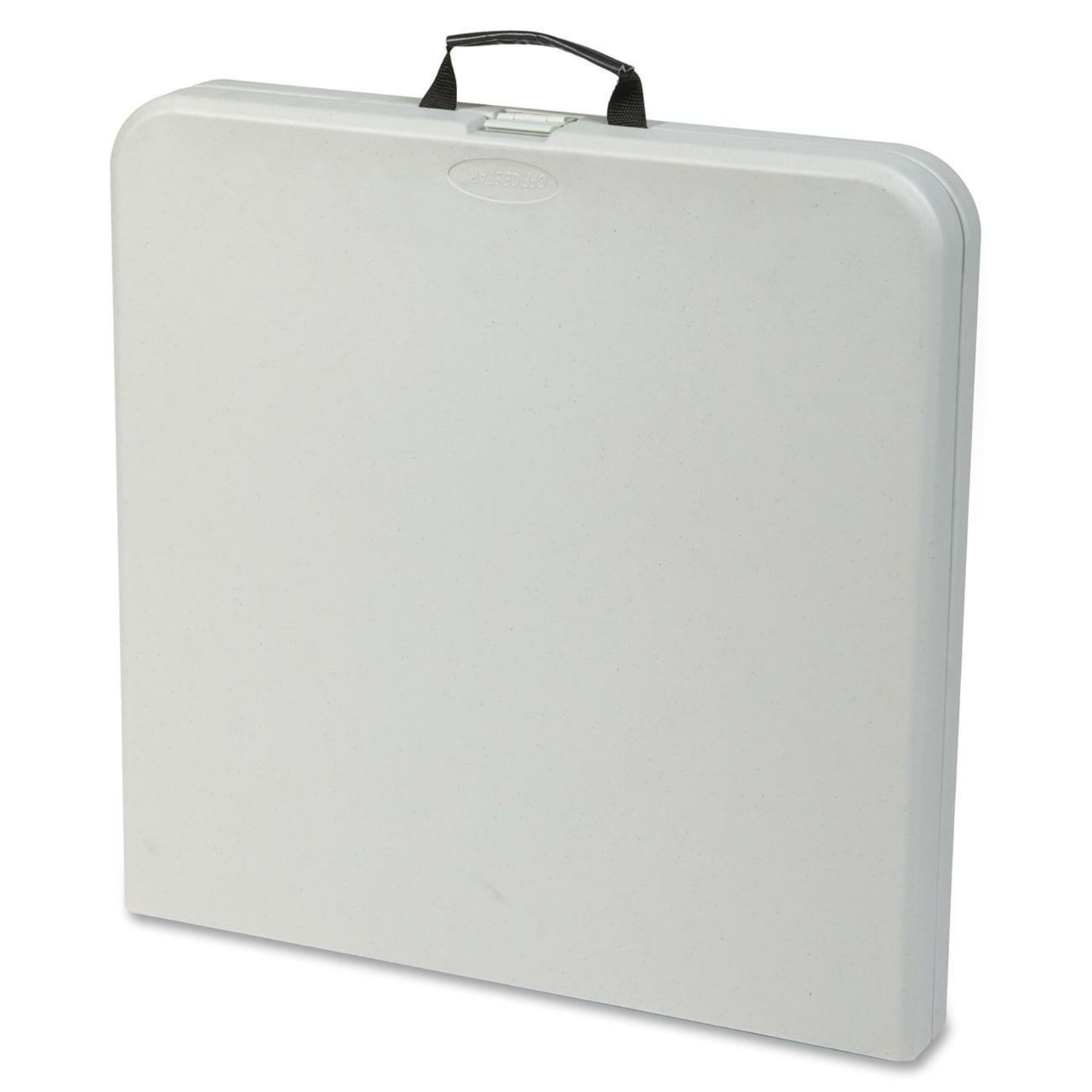Office Star Work Smart Height-Adjustable Fold-In-Half Resin Multi-Purpose Table, 35-1/2inH x 48inW x 24inD - Image 3