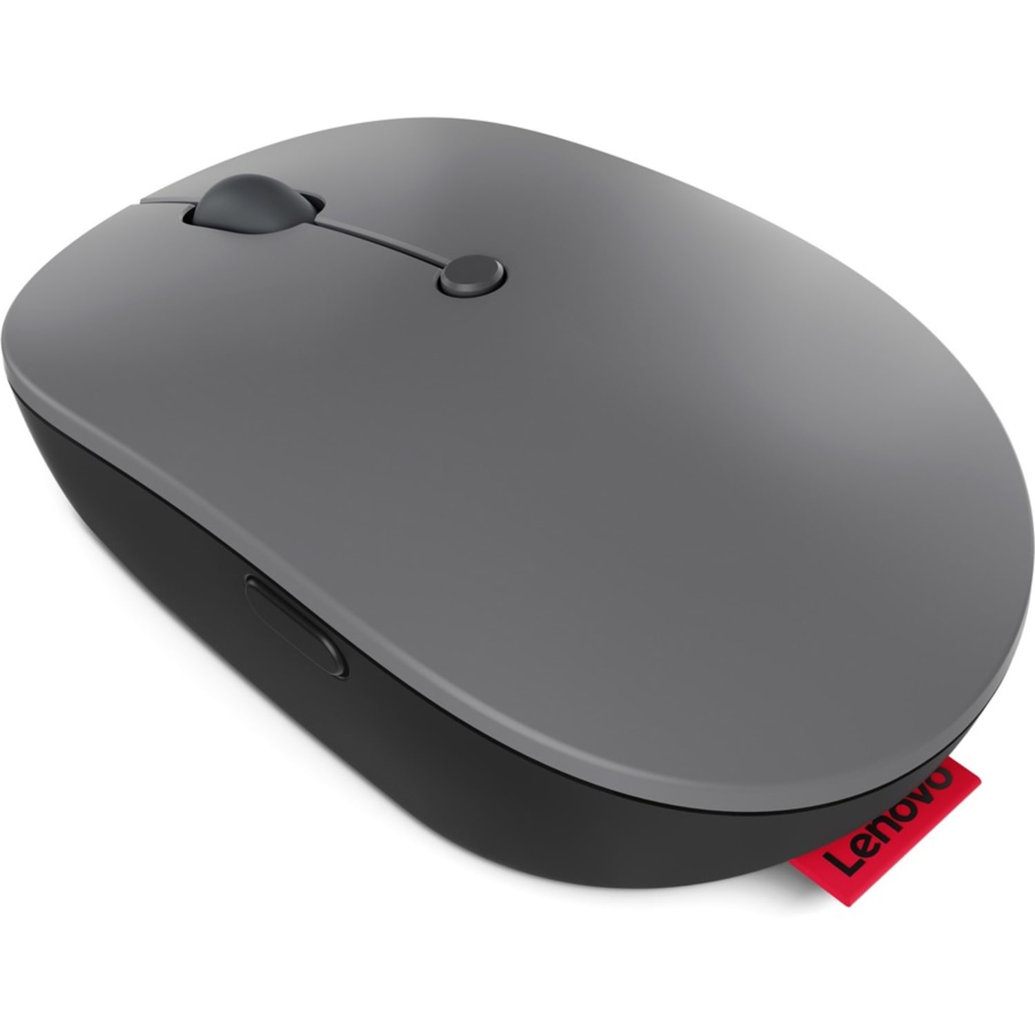 Lenovo Go USB-C Wireless Mouse - Storm Grey - Blue Optical - Wireless - 2.40 GHz - Rechargeable - USB Type C - 4000 dpi - Scroll Wheel - 5 Button(s) - Image 4