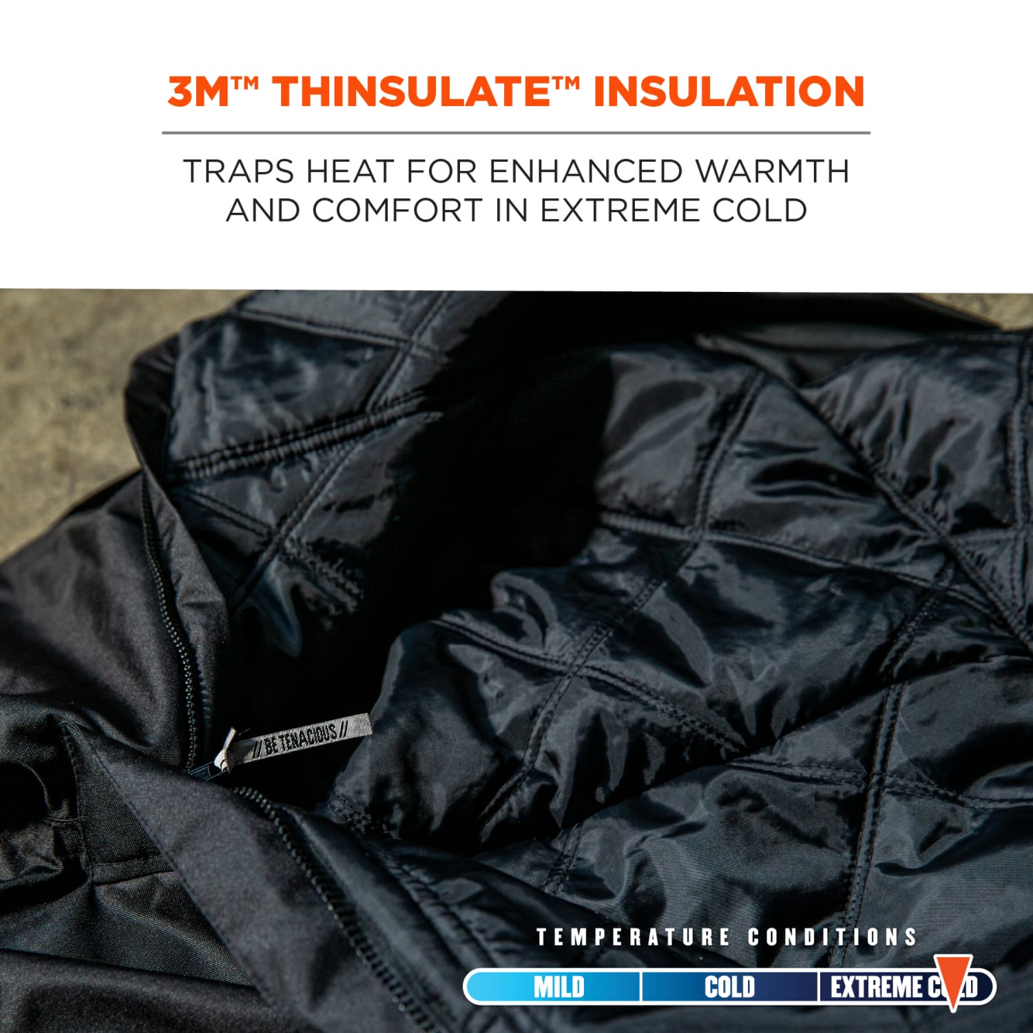 Ergodyne N-Ferno 6471 Thermal Bibs, 4XL, Black - Image 5
